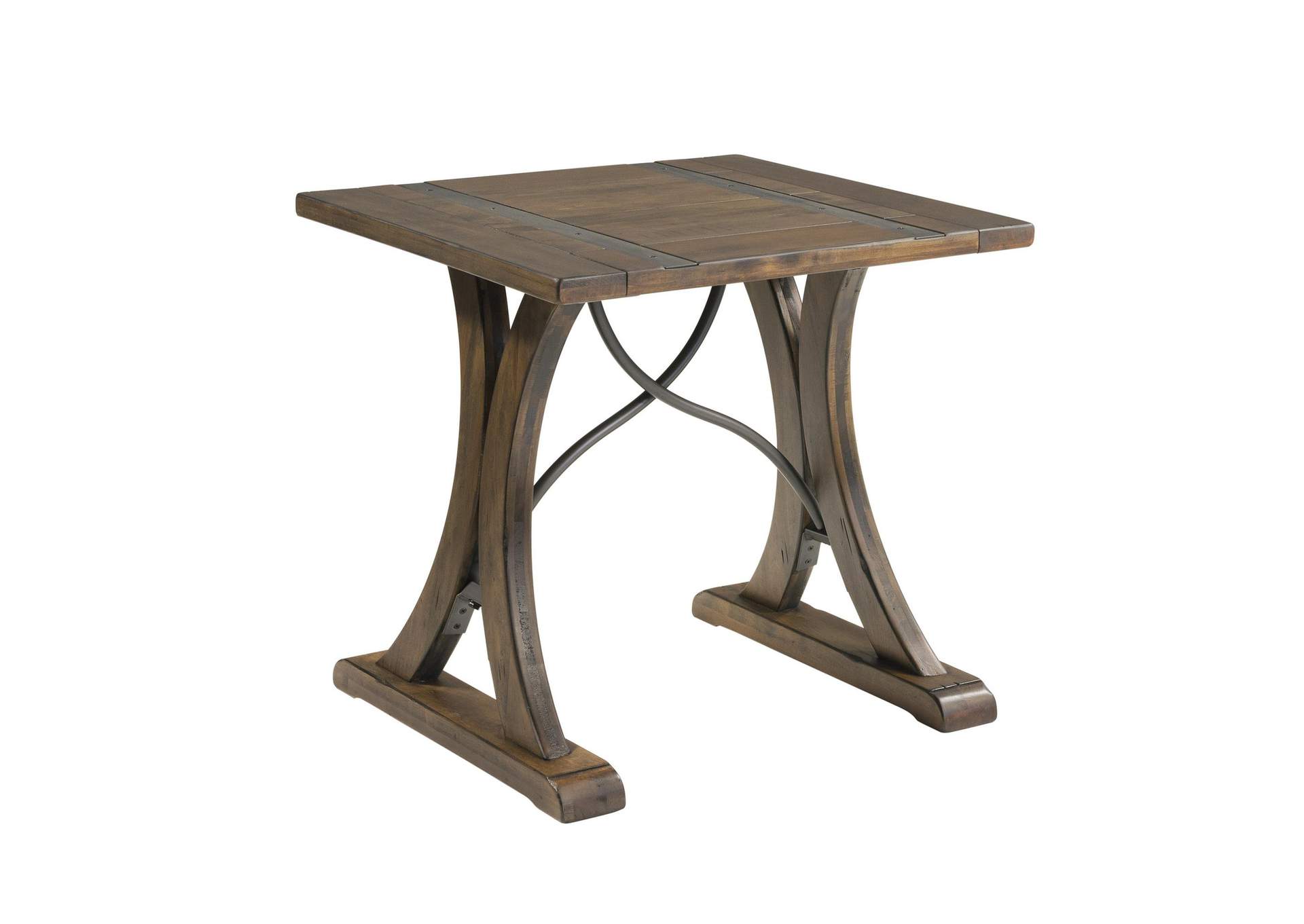 T682 - 125 New Bedford - Square End Table - Allegro Brown image 11