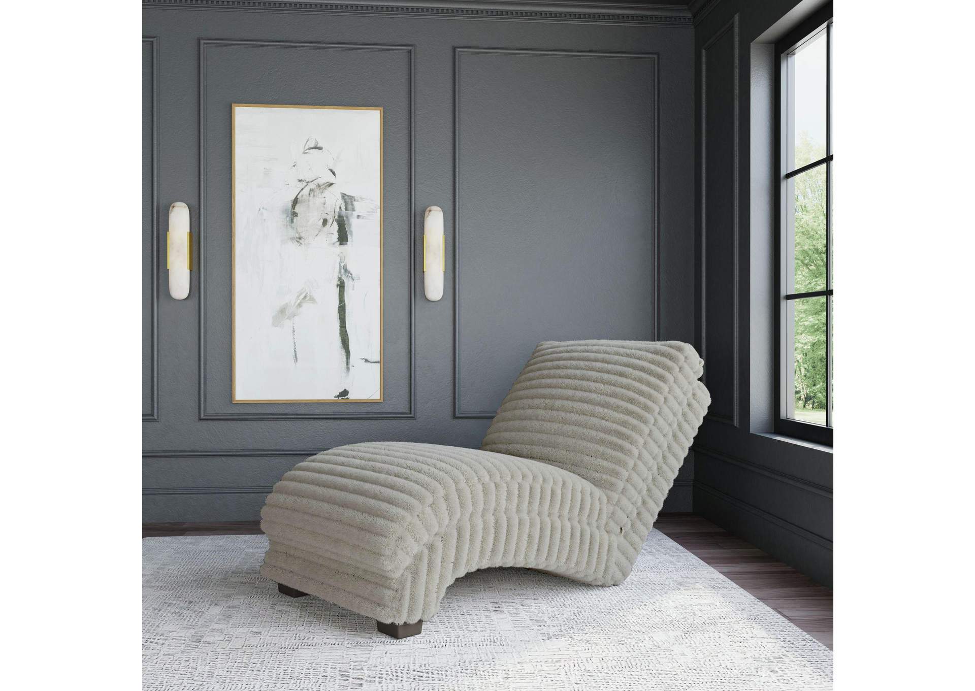 Nori Chaise In Alaire Toast image 1