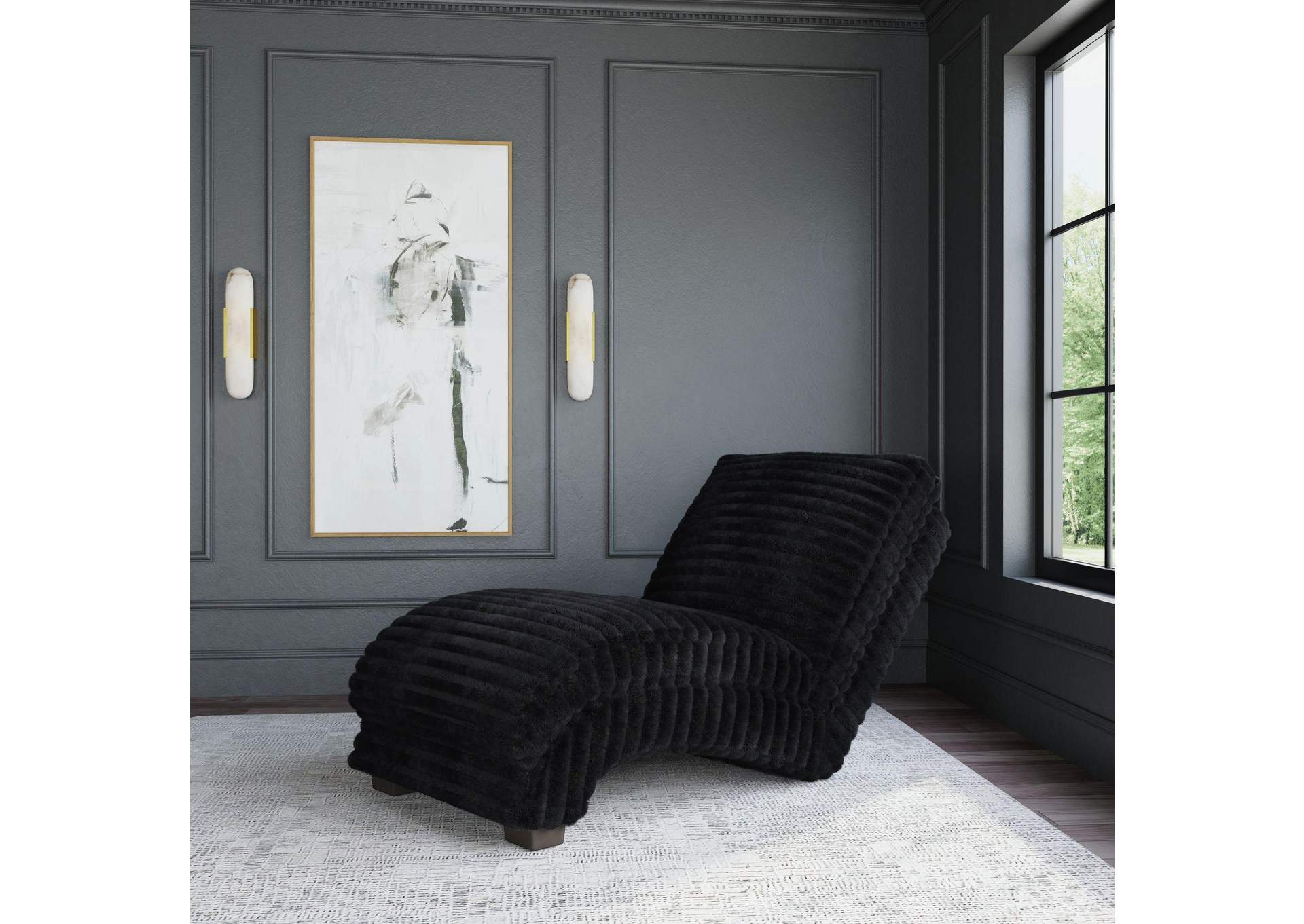 Nori Chaise In Masis Black image 1