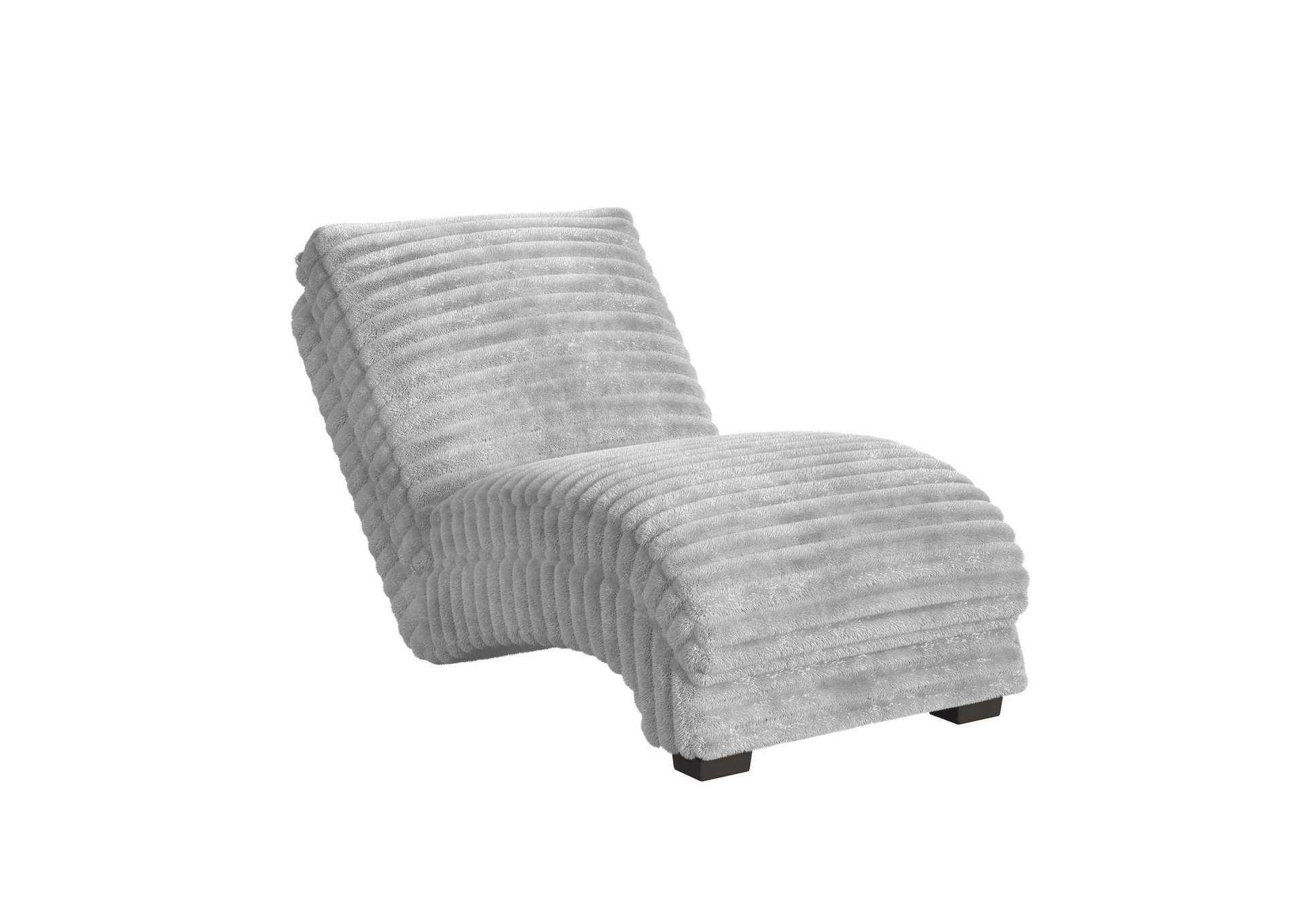 Nori Chaise In Masis Silver image 3