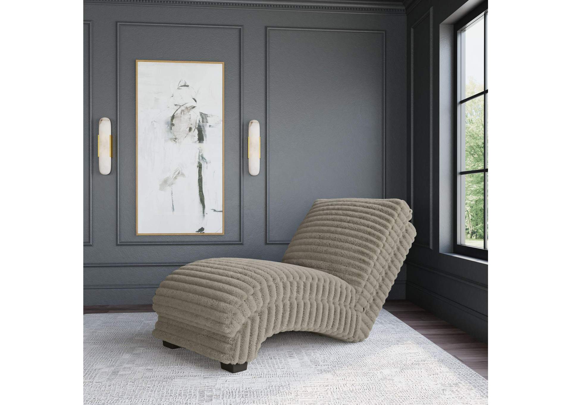 Nori Chaise In Masis Taupe image 1