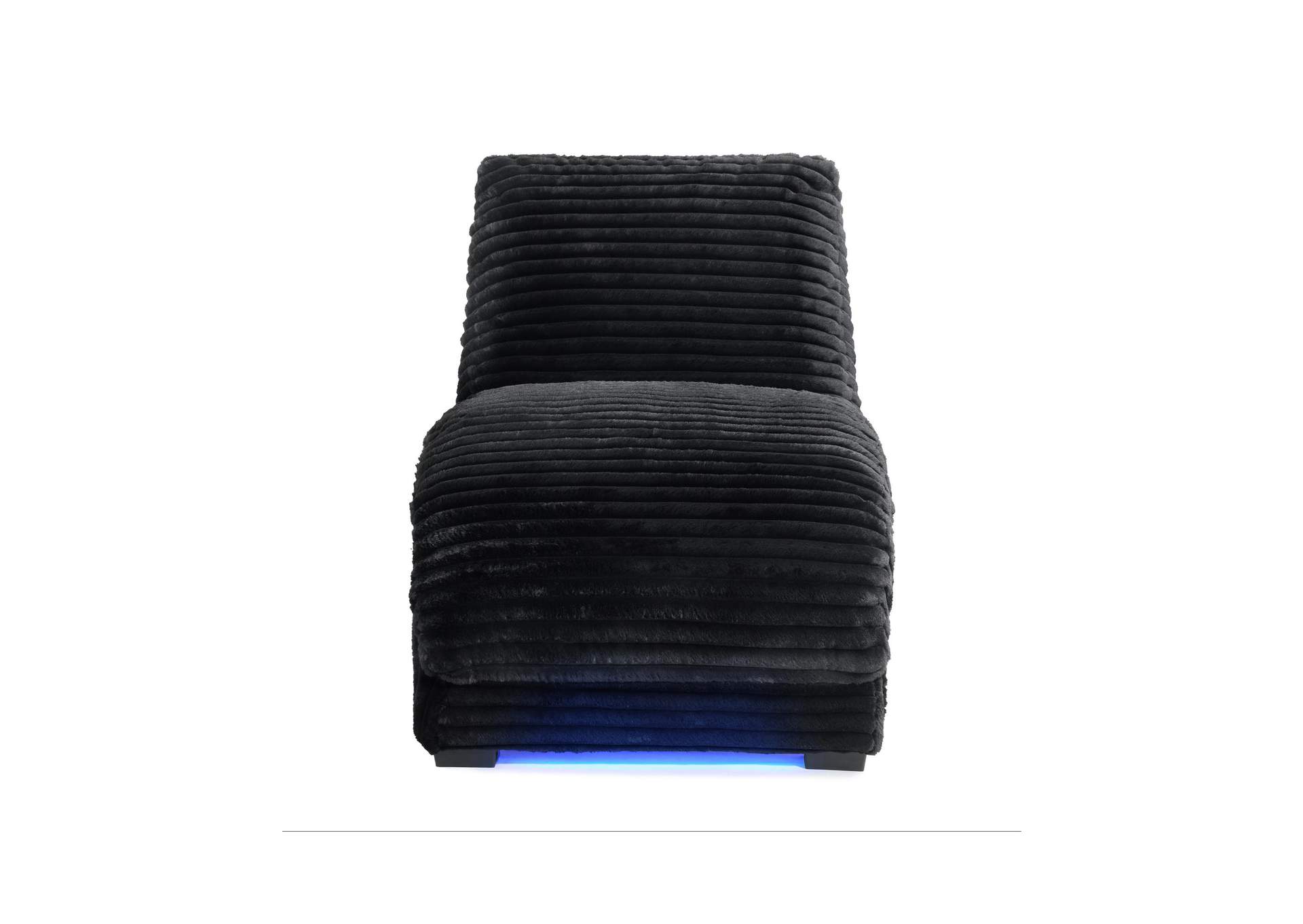 Nori Chaise With Heat Massage Usbc Led In Masis Black image 10