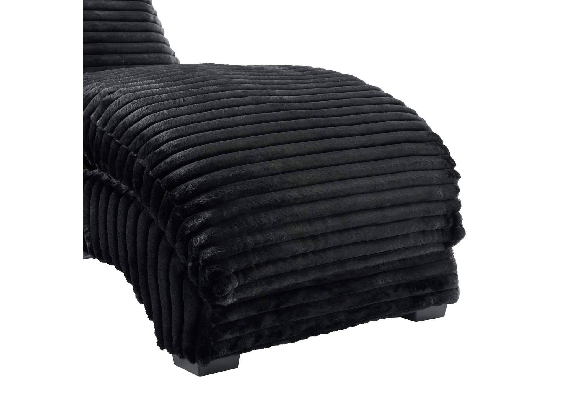 Nori Chaise With Heat Massage Usbc Led In Masis Black image 5