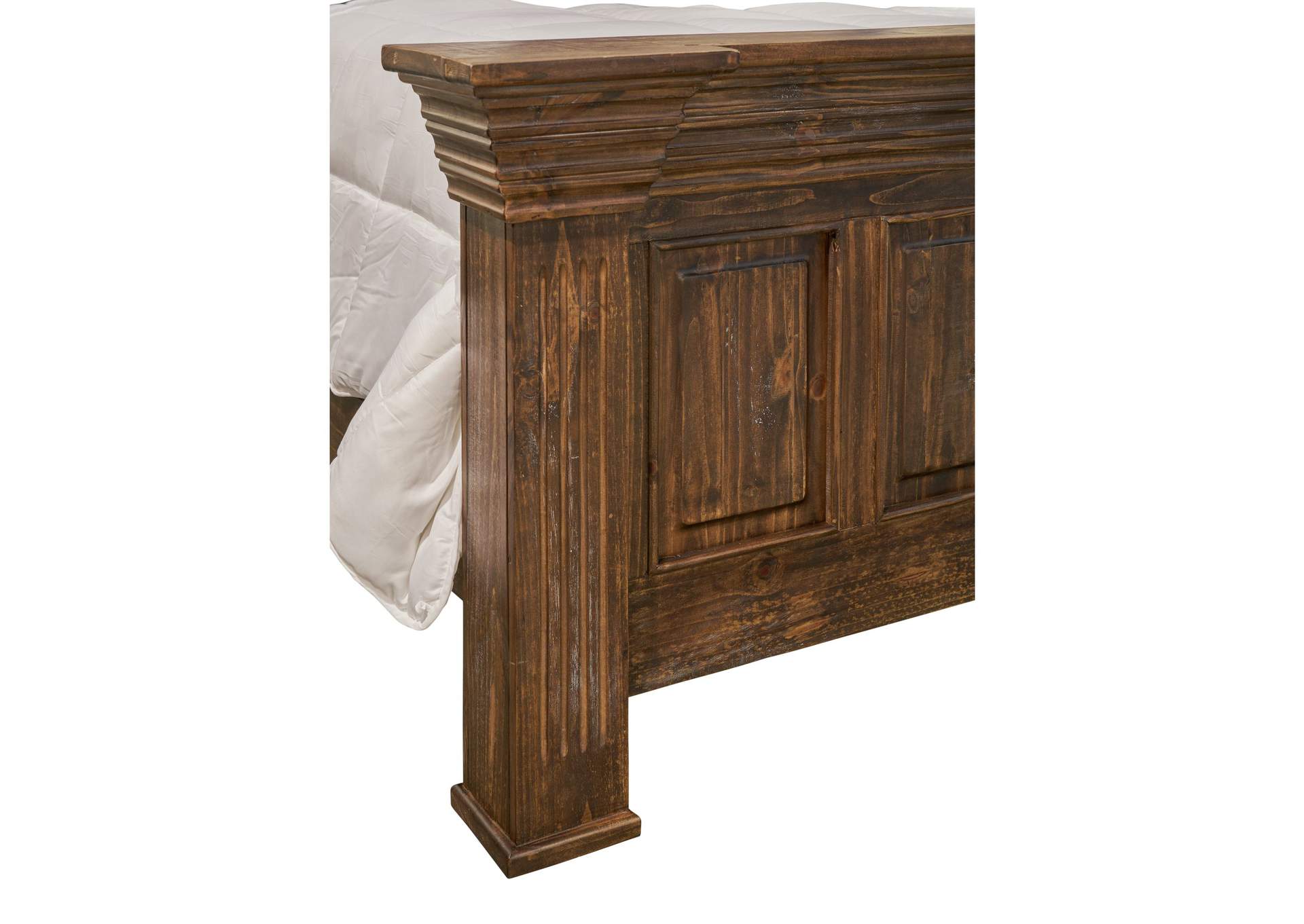 Olivia Brown Queen Bed