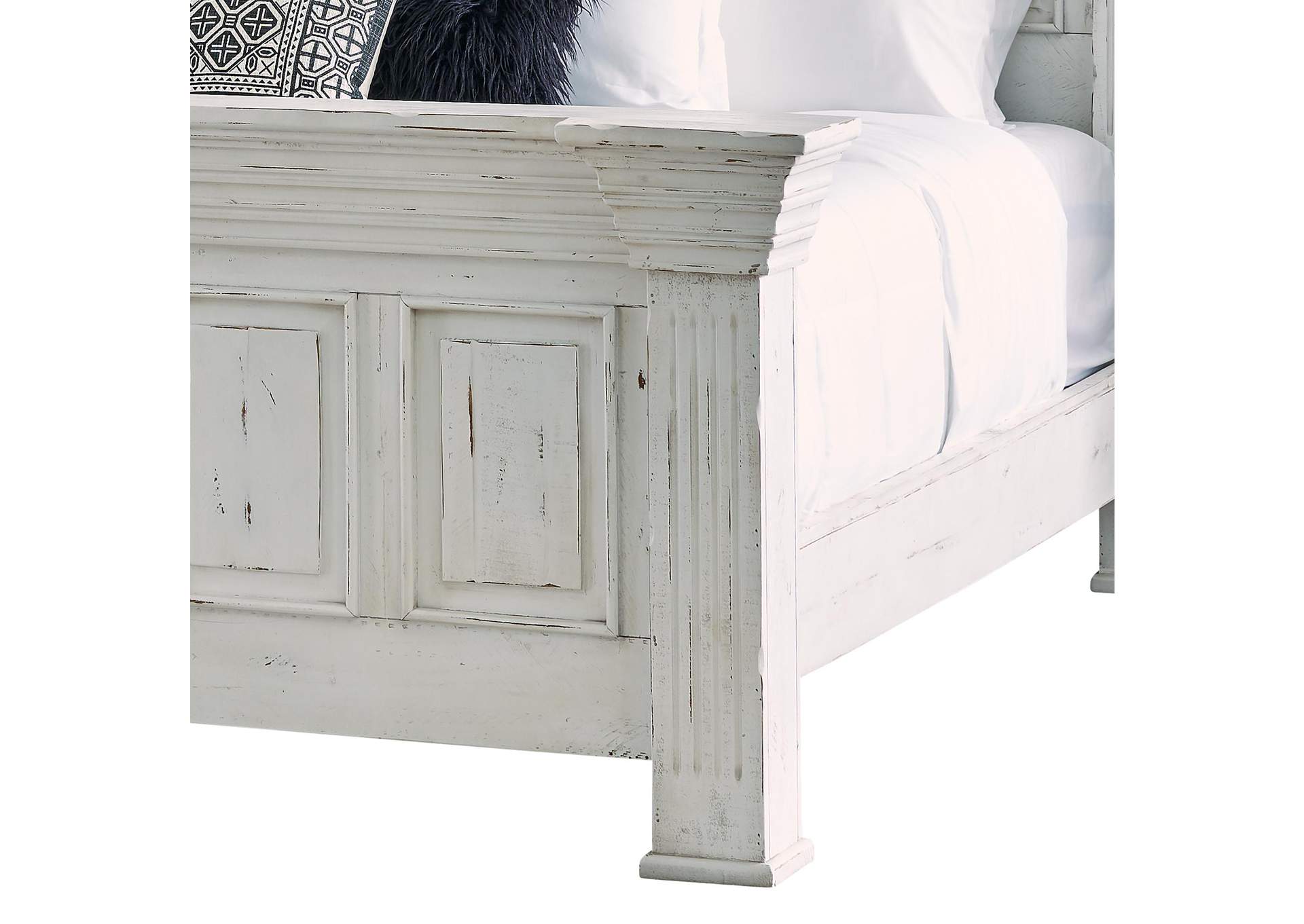 Olivia White King Bed image 6