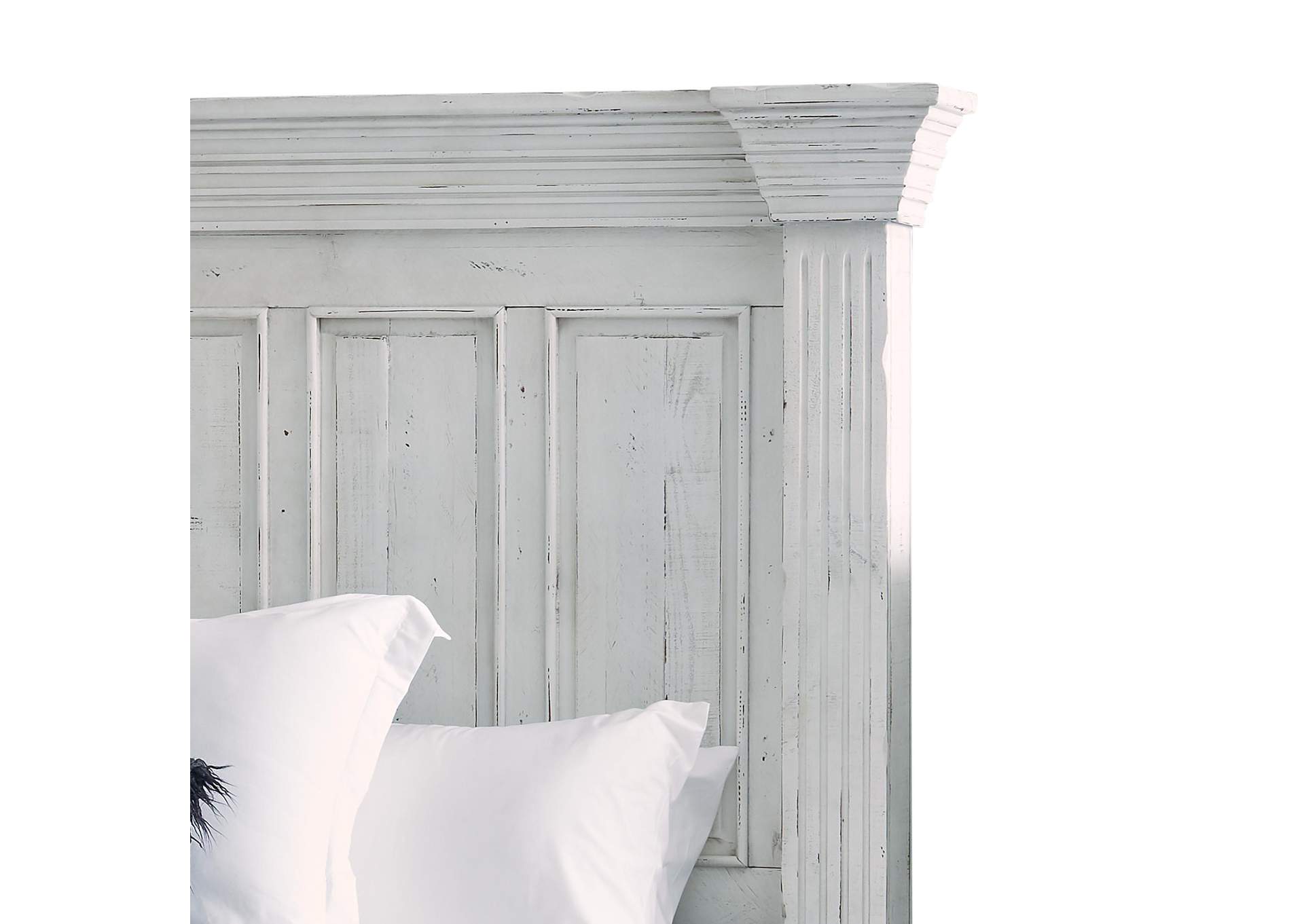 Olivia White King Bed image 4
