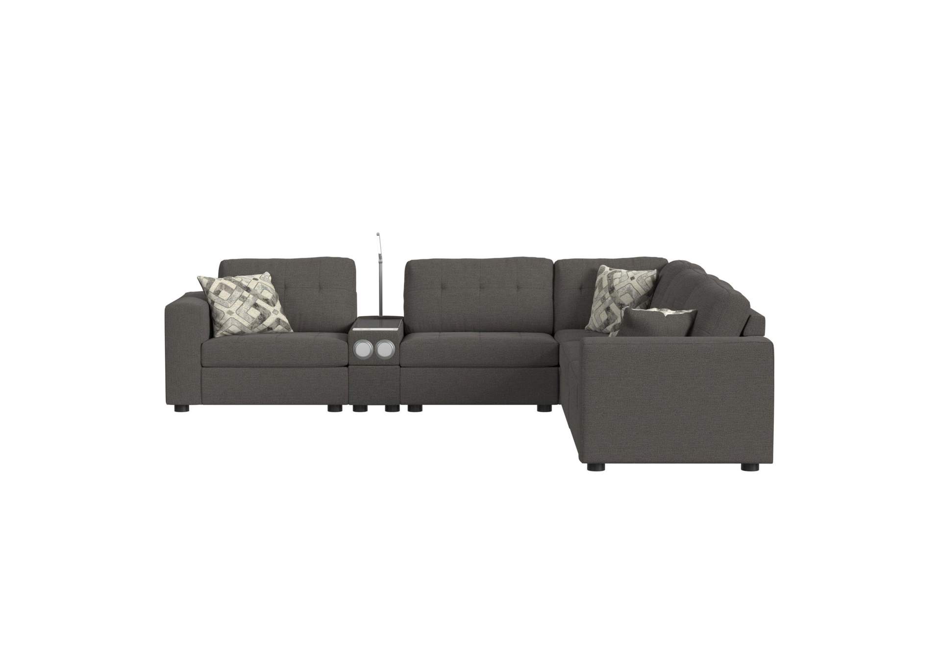 Options One Right Hand Facing Chair In Palmer Plus Ash With 1 Pillow 20 image 4
