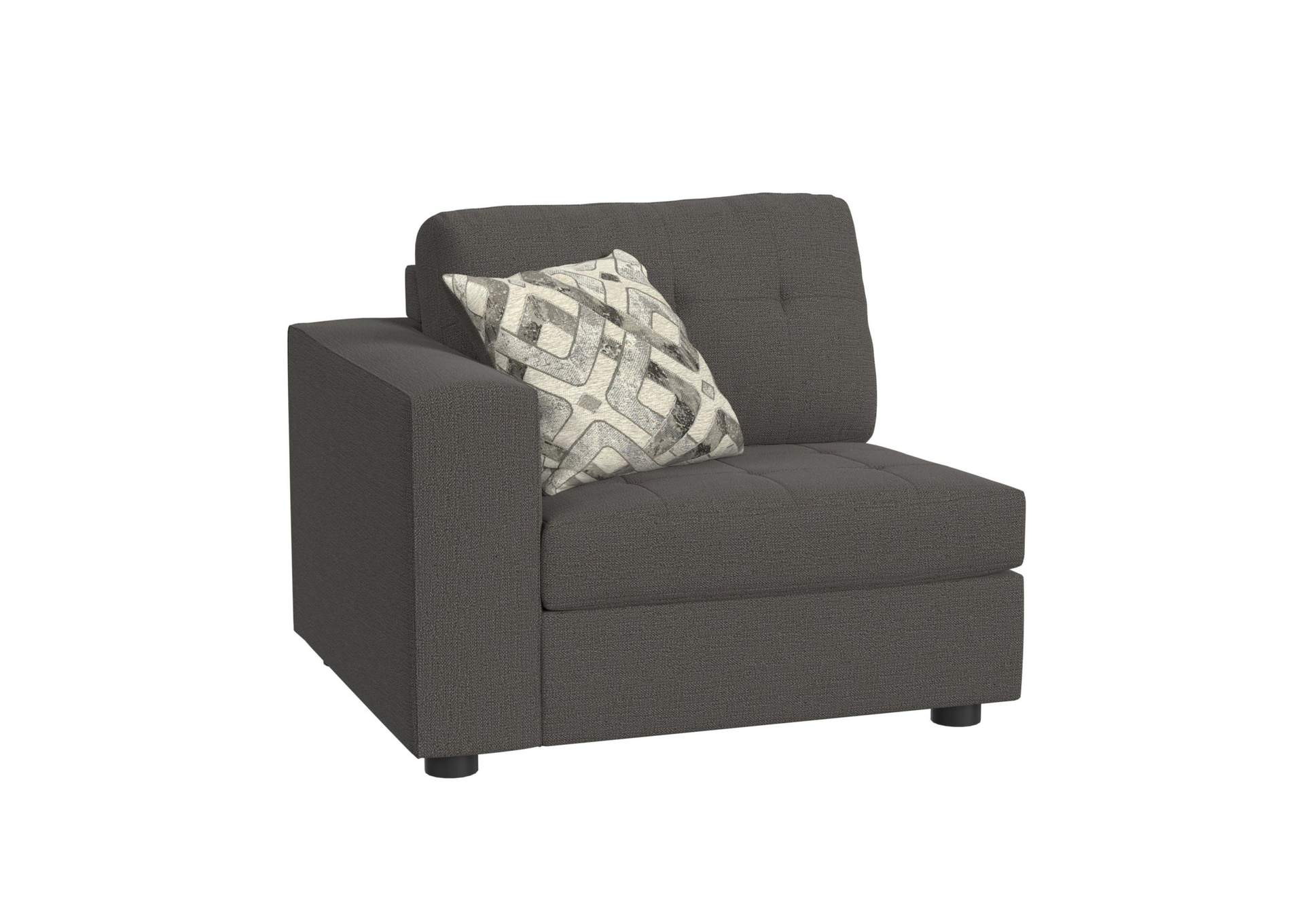 Options One Left Hand Facing Chair In Palmer Ash With 1 Pillow image 3