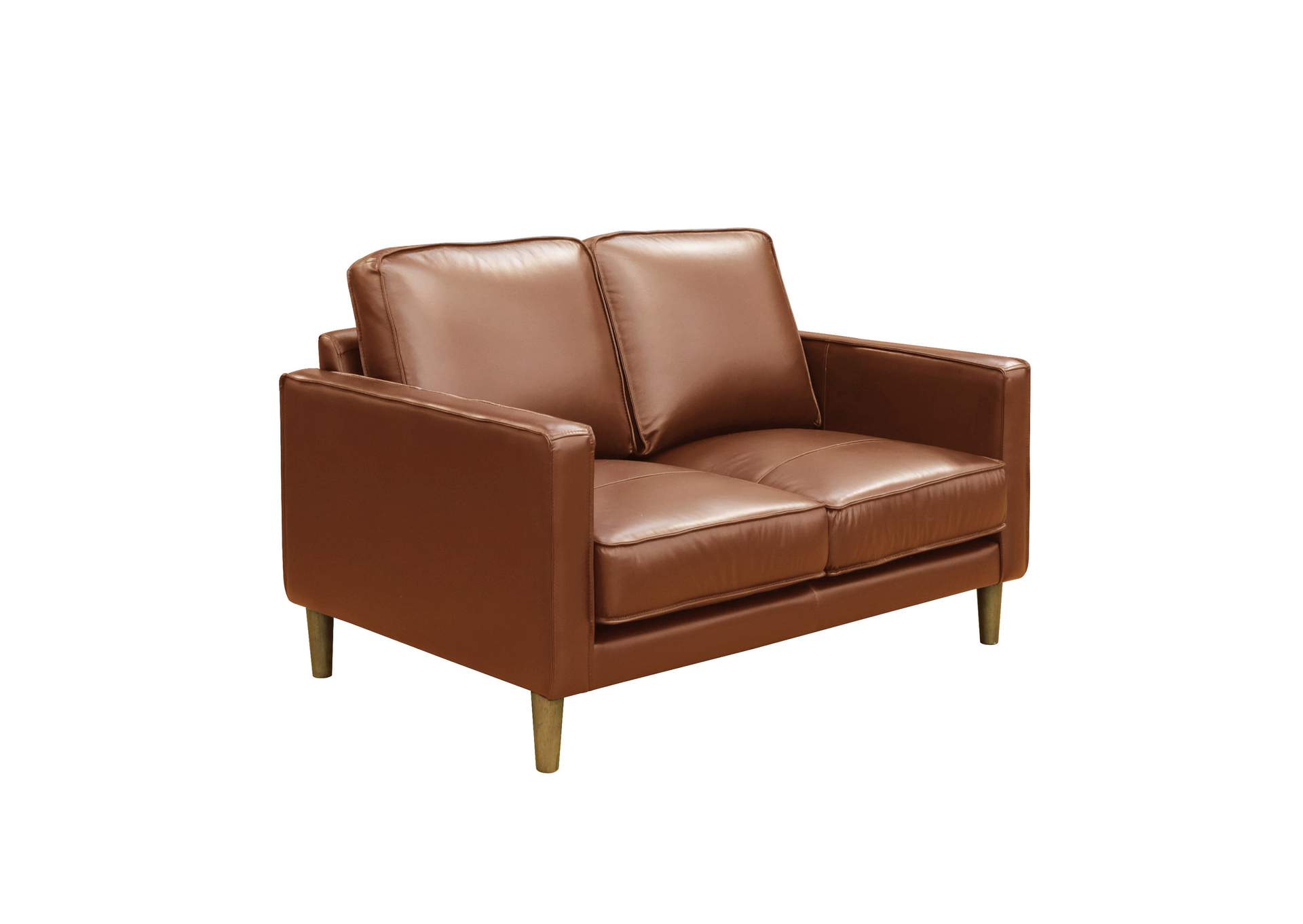 Pacer Loveseat In Fiero Tan Top Grain - Pvc image 3