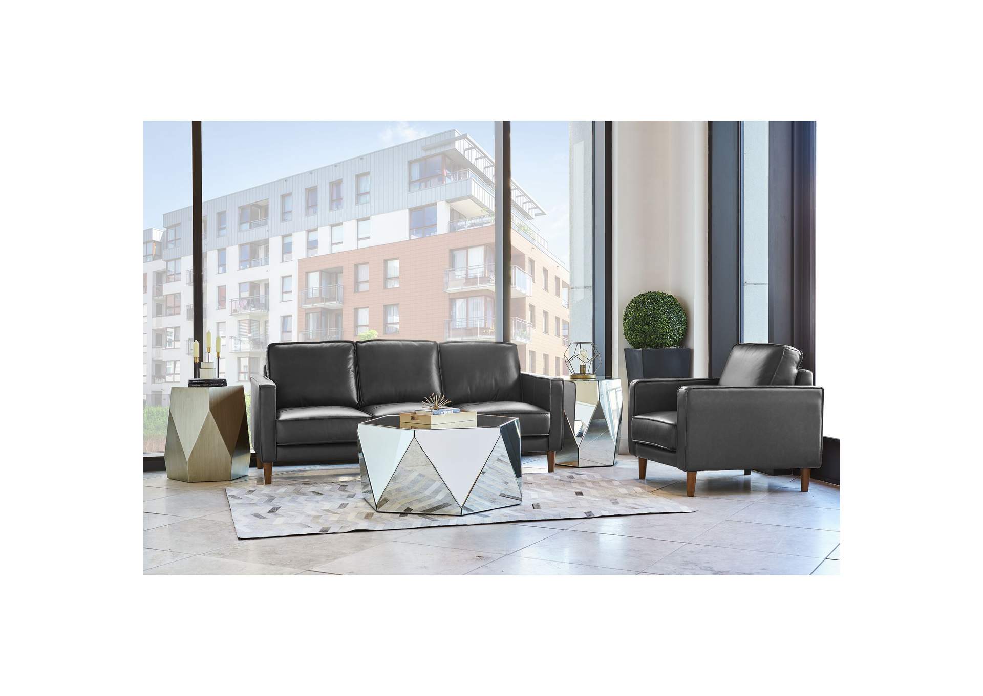 Pacer Loveseat In Fiero Tan Top Grain - Pvc