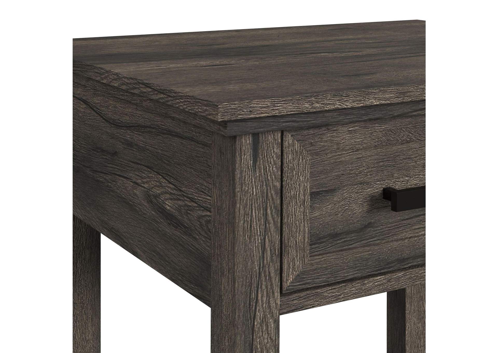 Park Ridge End Table In Charcoal image 3