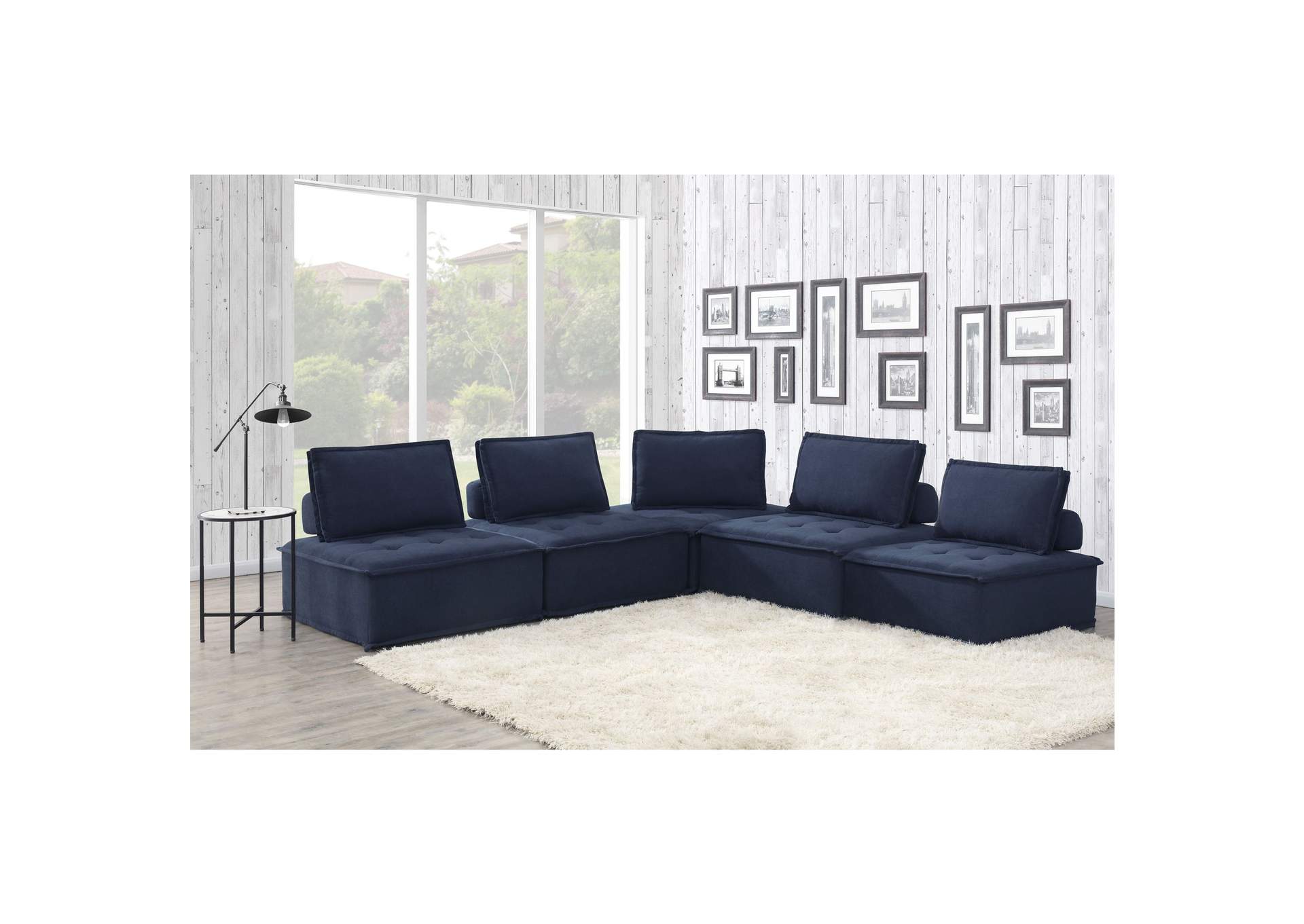 Paxton Modular Seating 5 Piece Sectional