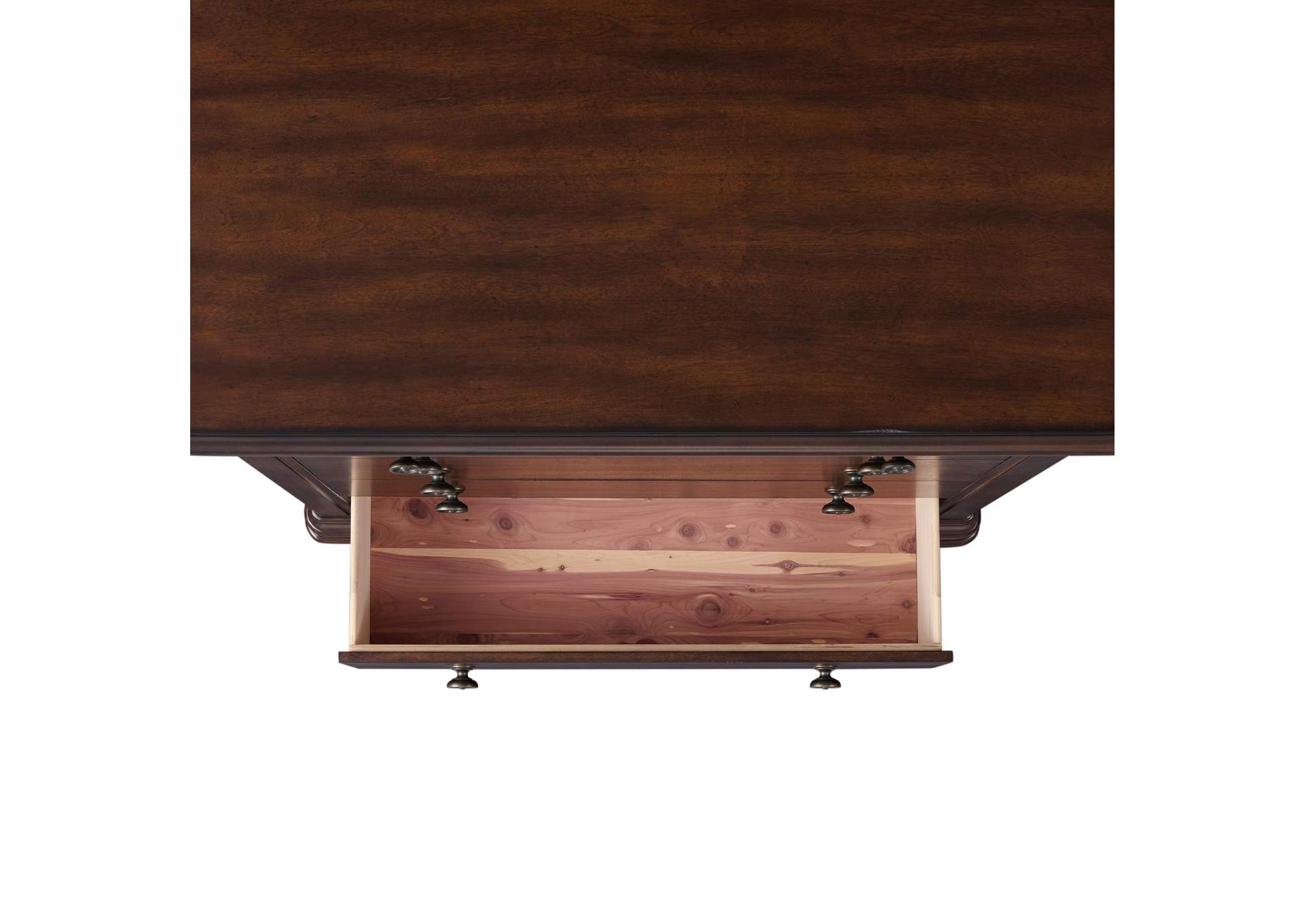 Phillipe 5 - Drawer Chest In Cherry image 5