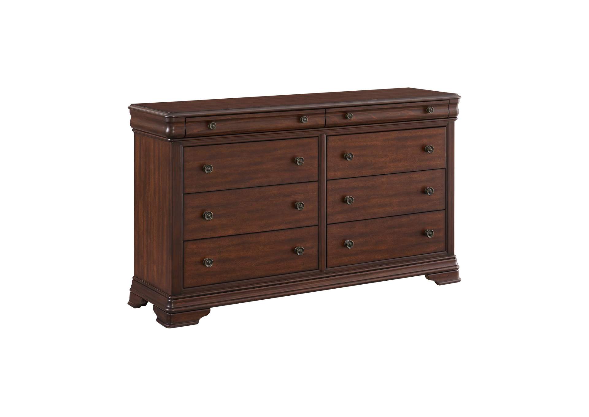 Phillipe 8 - Drawer Dresser In Cherry image 7