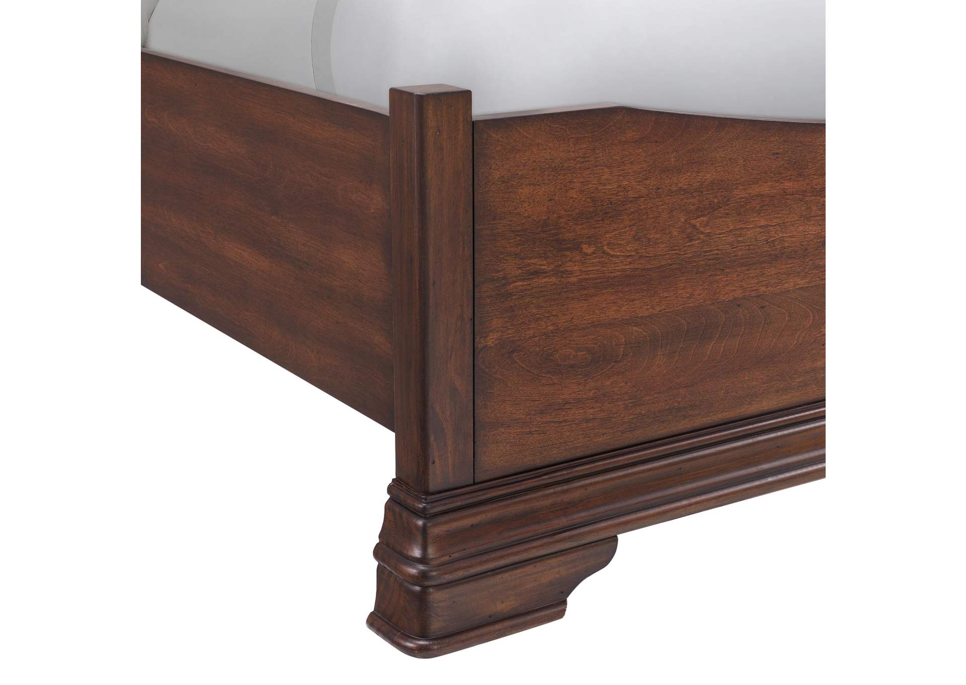 Phillipe Queen Bed In Cherry image 4