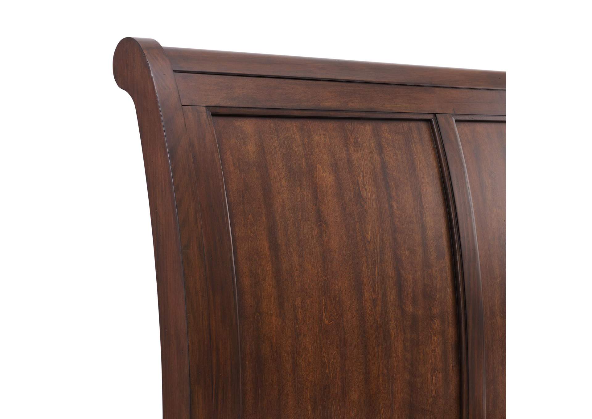 Phillipe Queen Bed In Cherry image 3