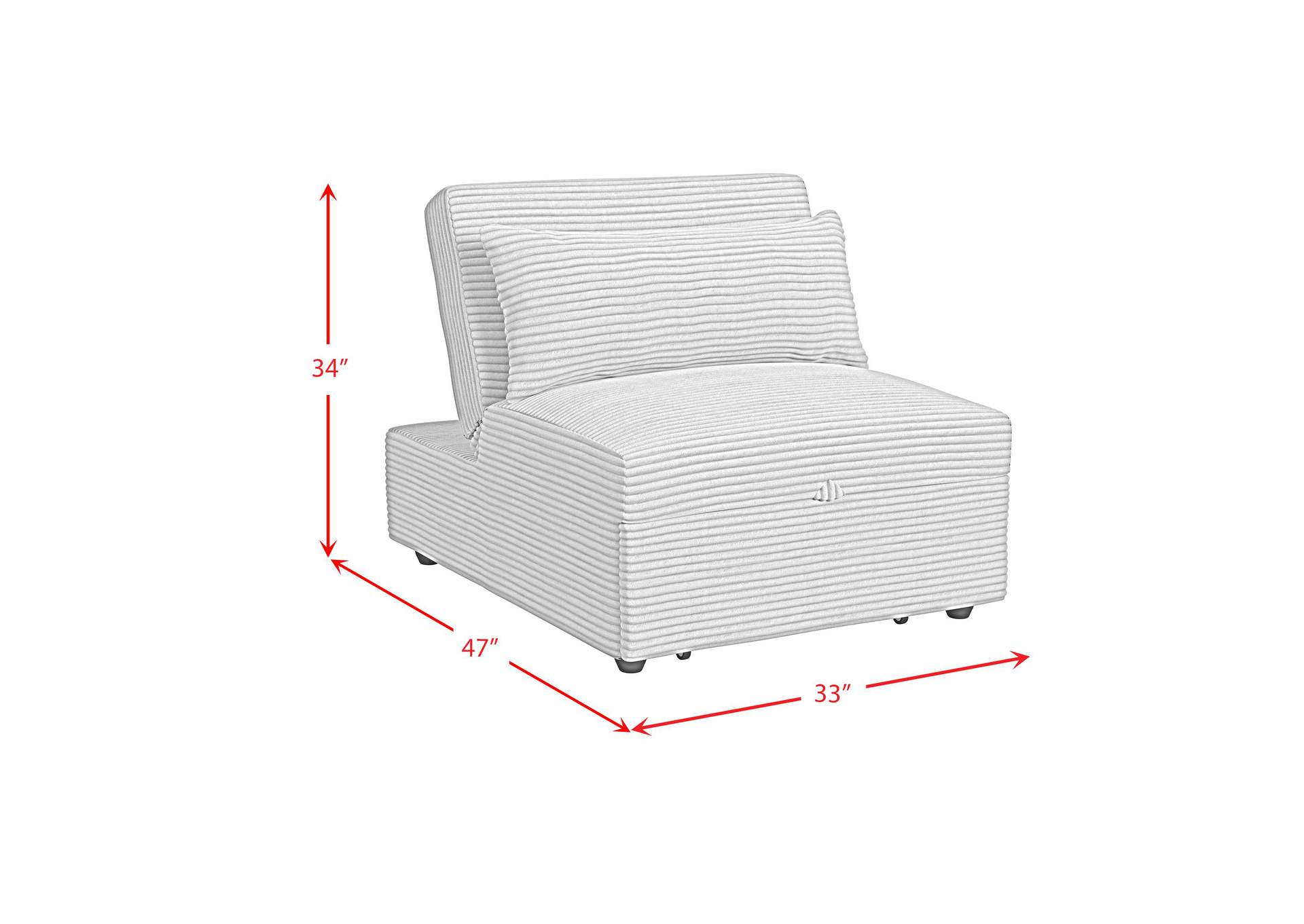 Pluto Chair With Kidney Pillow Klik Klak And Pop Up In Coronado Grey image 6