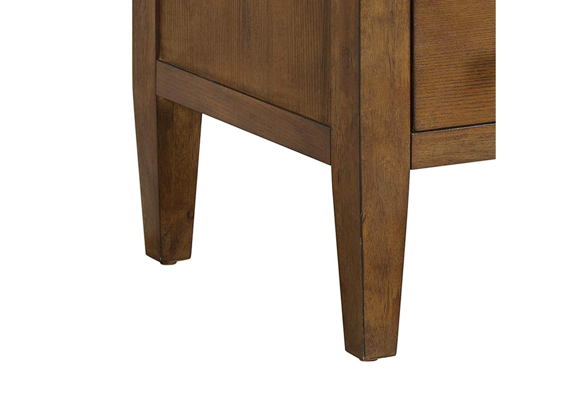 Portico File Cabinet In Brown Oak image 8