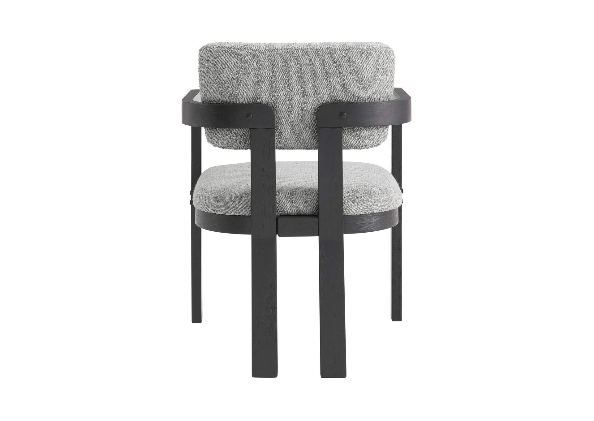 Portland Arm Chair With Grey Fabric Pgy1113 - 4 In Black 2 Per Carton image 8
