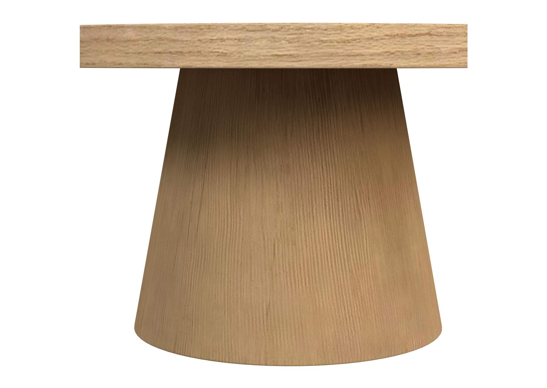 Portland Round Coffee Table In Natural image 3