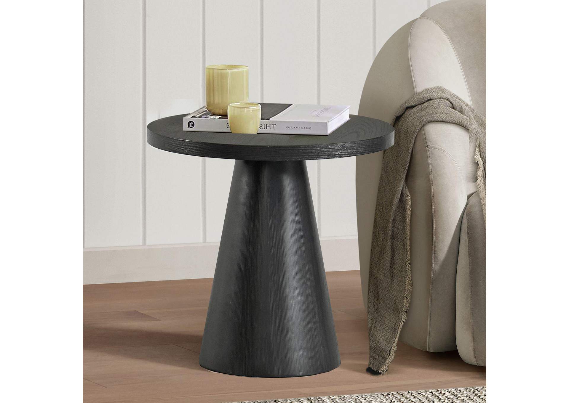 Portland End Table In Black image 1