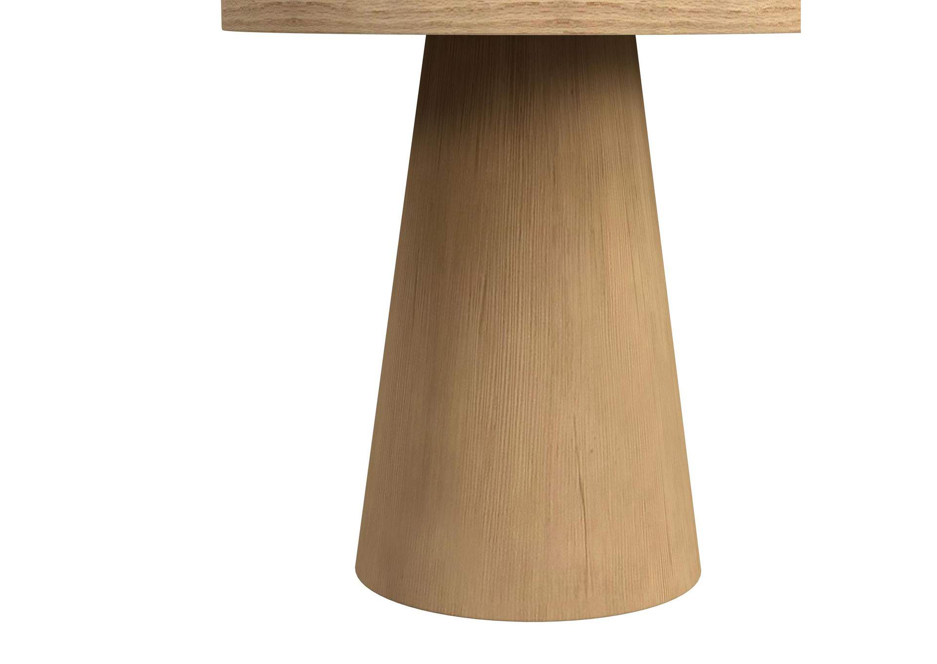 Portland End Table In Natural image 4