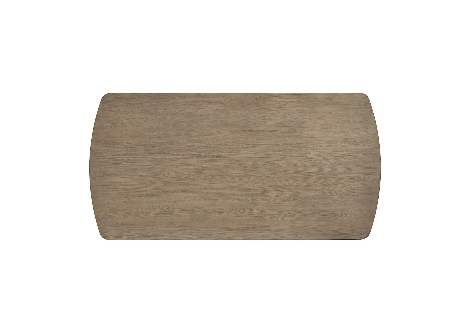 Portland Rectangular Dining Table In Grey image 8