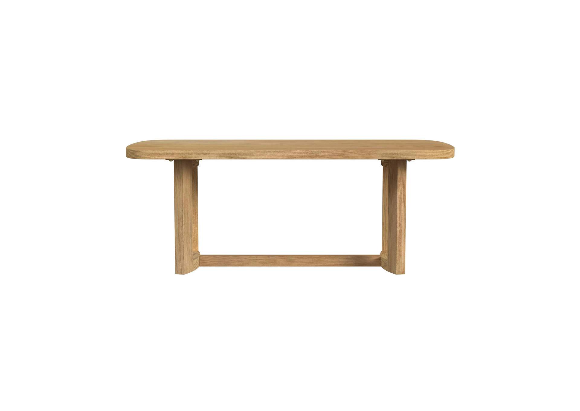 Portland Rectangular Dining Table In Natural image 7