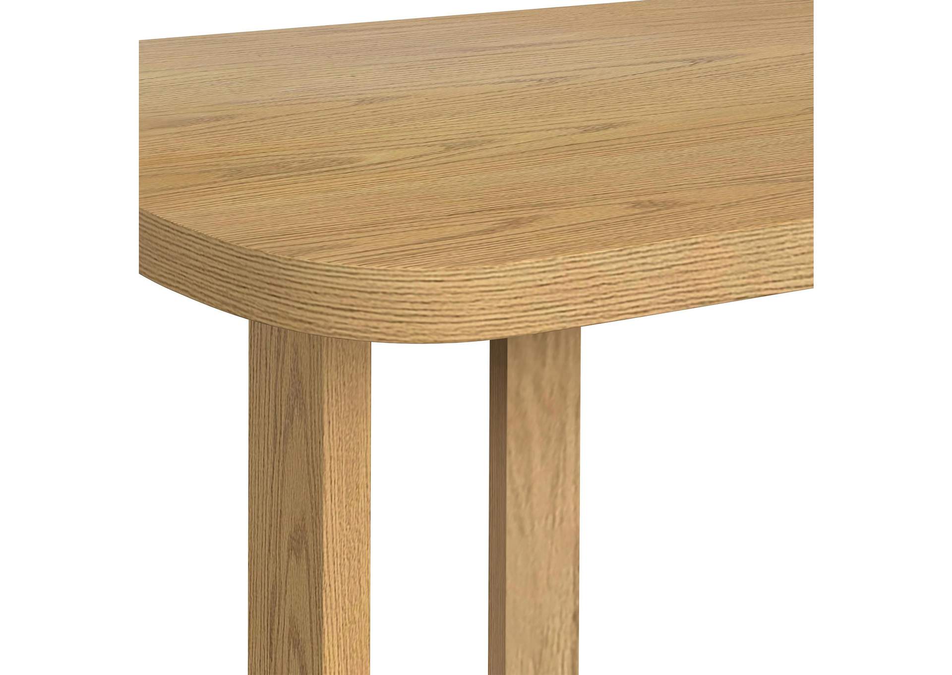 Portland Rectangular Dining Table In Natural image 3