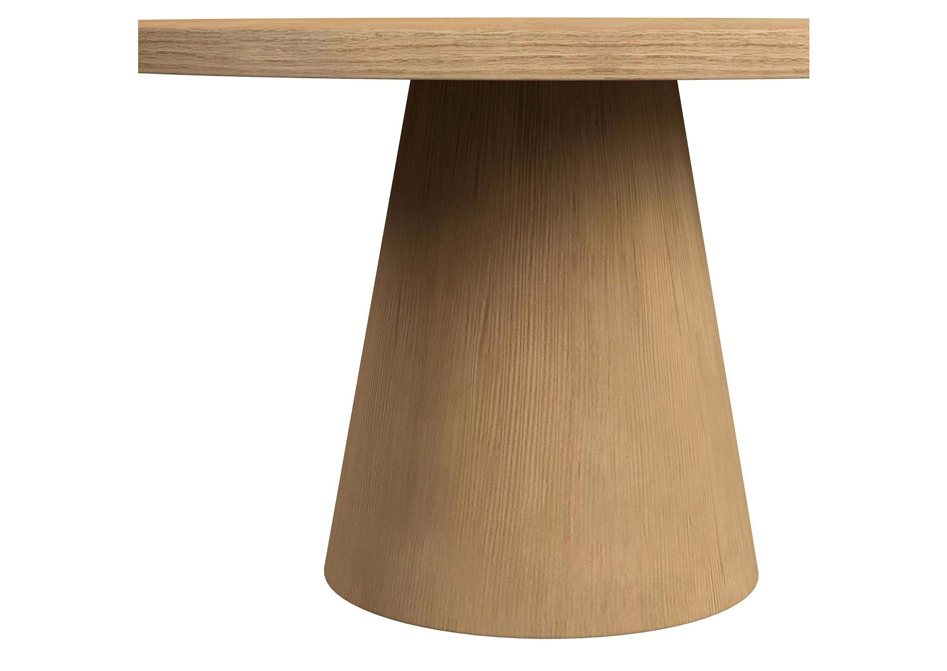 Portland Round Dining Table In Natural image 4