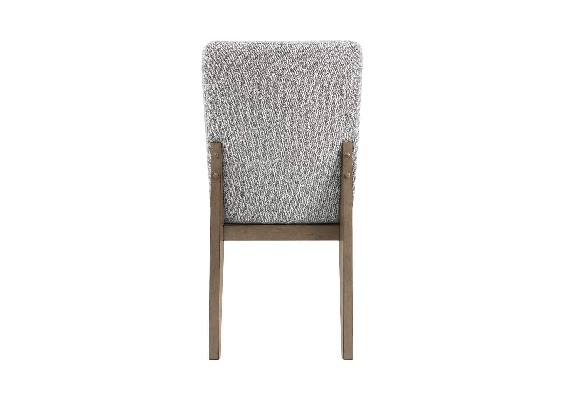Portland Side Chair With Grey Fabric Pgy1113 - 4 In Grey 2 Per Carton image 9