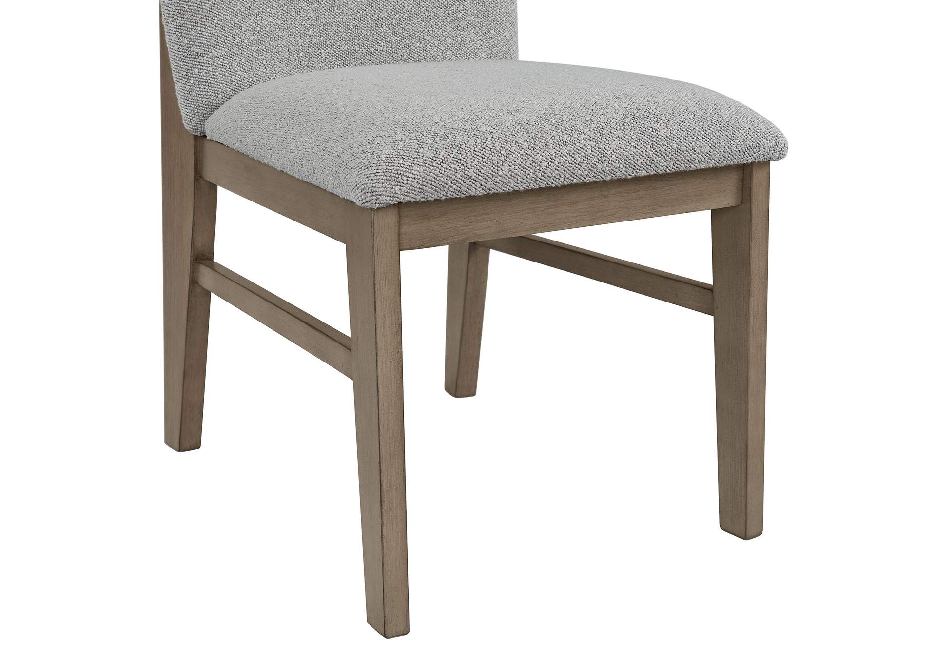 Portland Side Chair With Grey Fabric Pgy1113 - 4 In Grey 2 Per Carton image 5