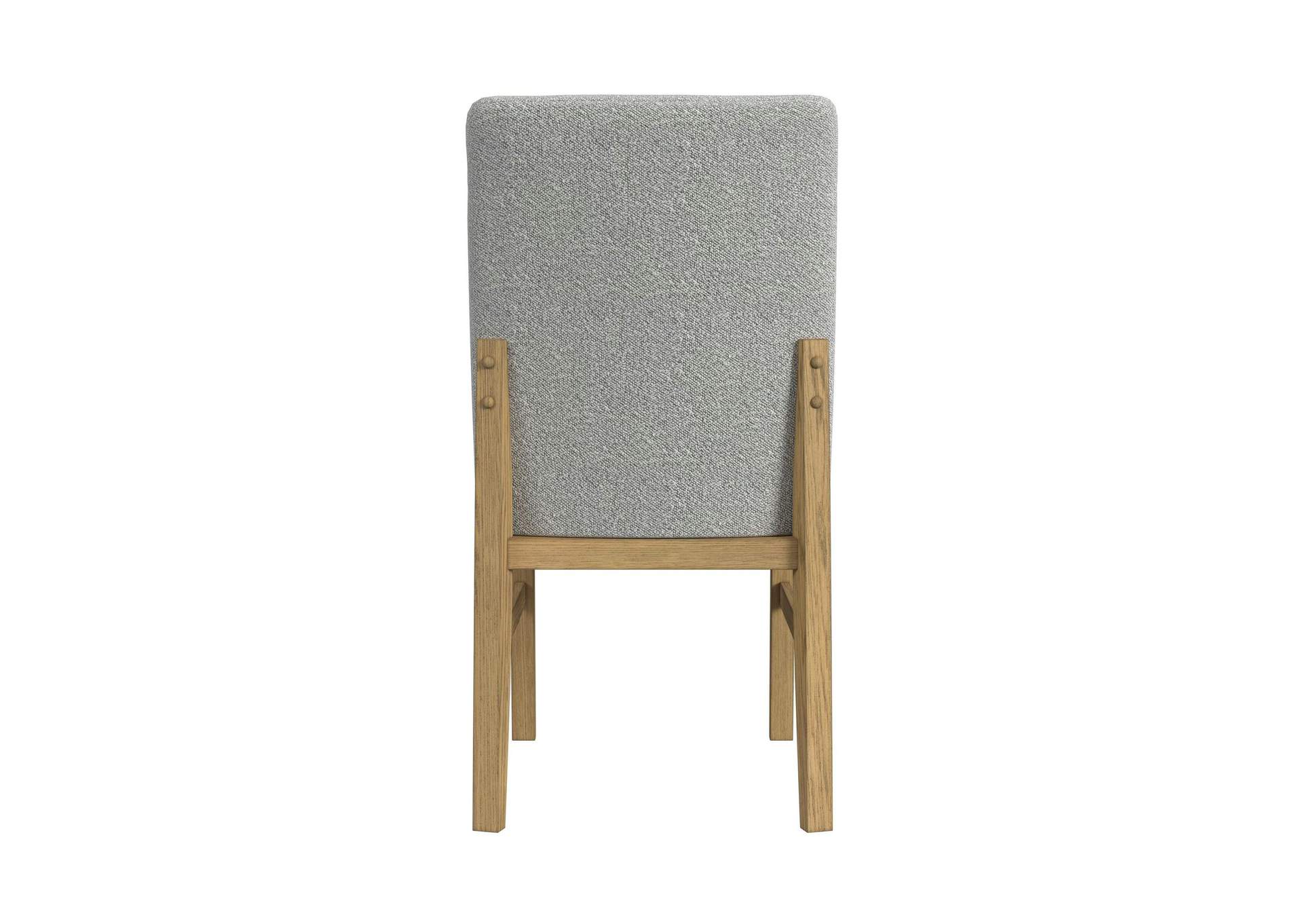 Portland Side Chair With Grey Fabric Pgy1113 - 4 In Natural 2 Per Carton image 10