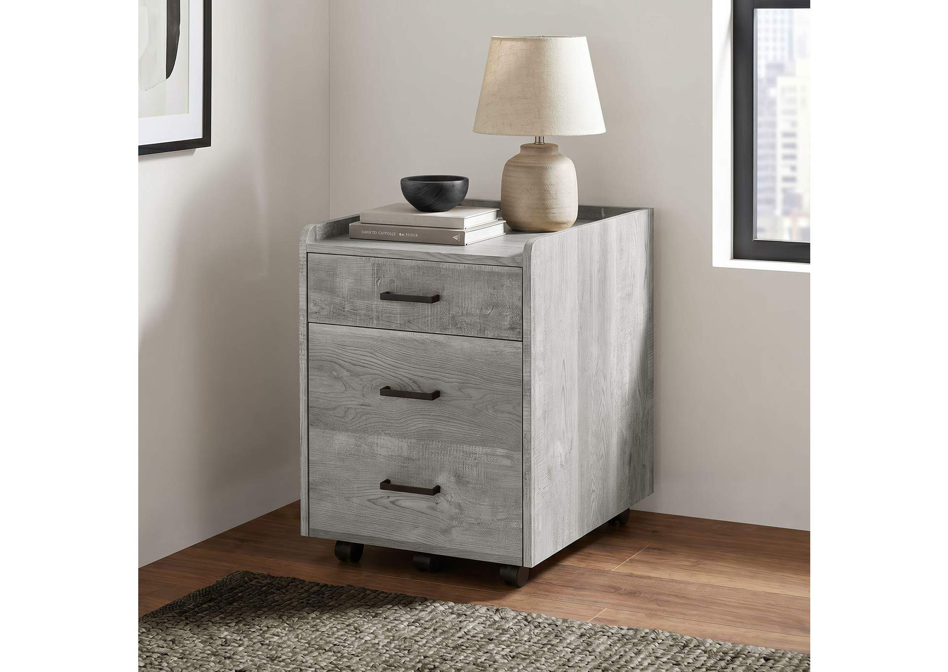 Preston Cabinet In Grey image 1