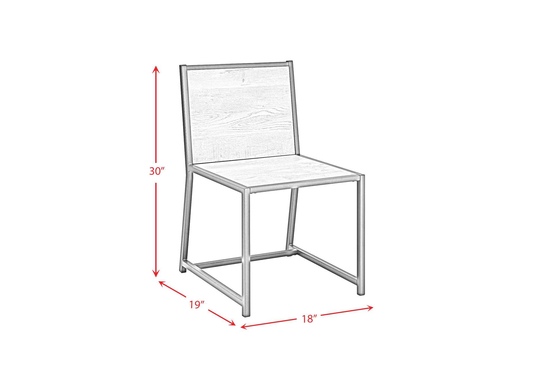 Preston Desk Chair In Grey image 12