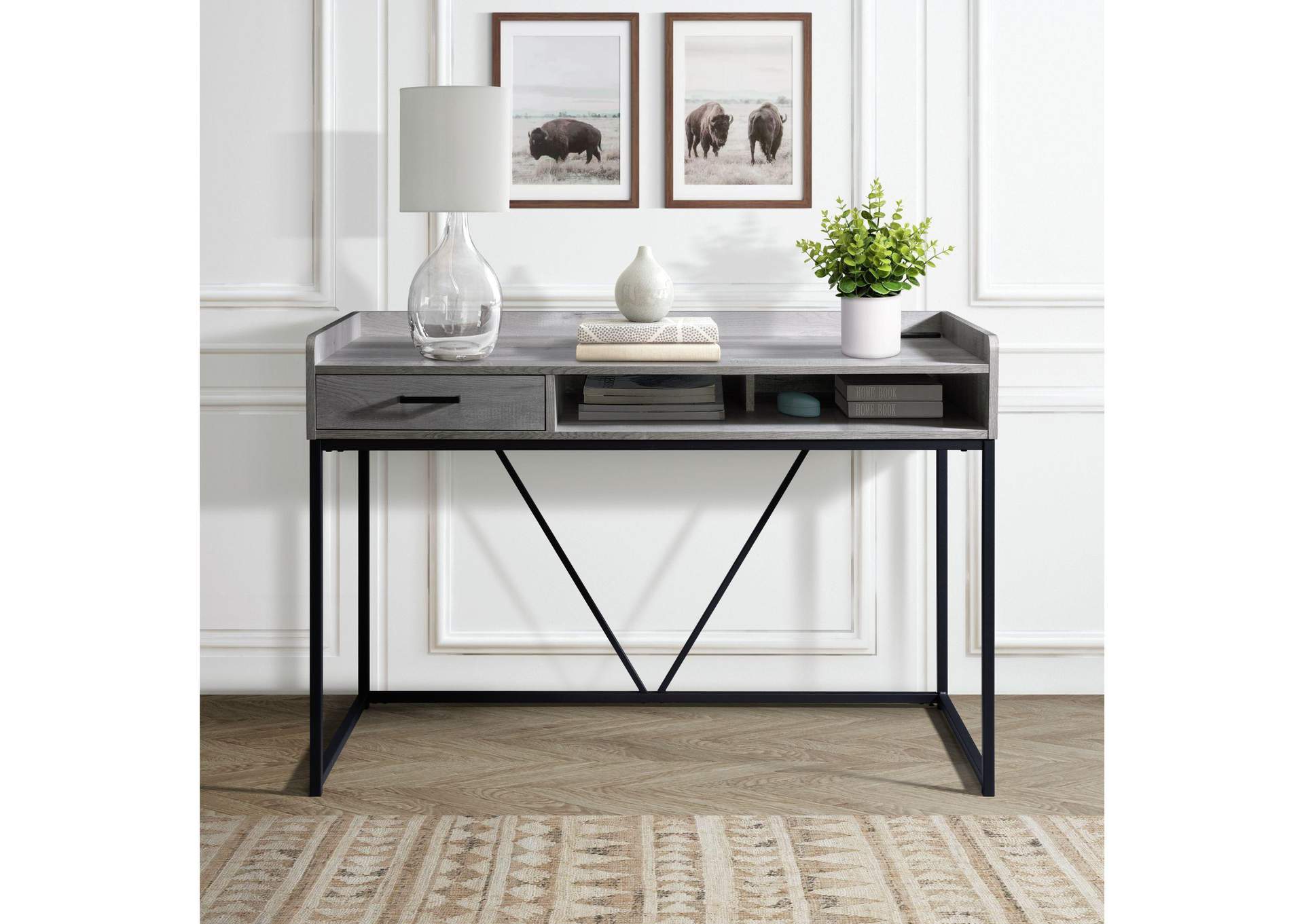 Preston Desk - Grey image 1