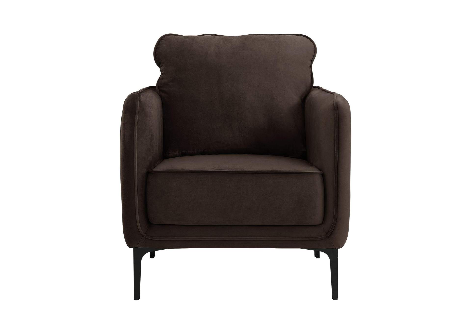Rae Chair In Lavish 152 Chocolate Velvet image 4