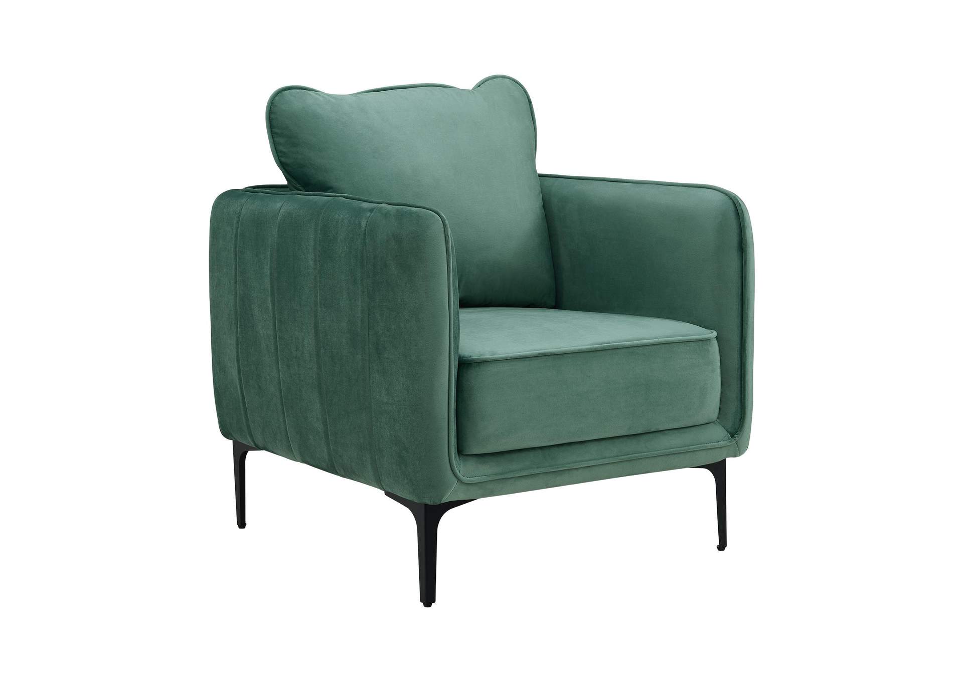 Rae Chair In Lavish 152 Green Velvet image 5