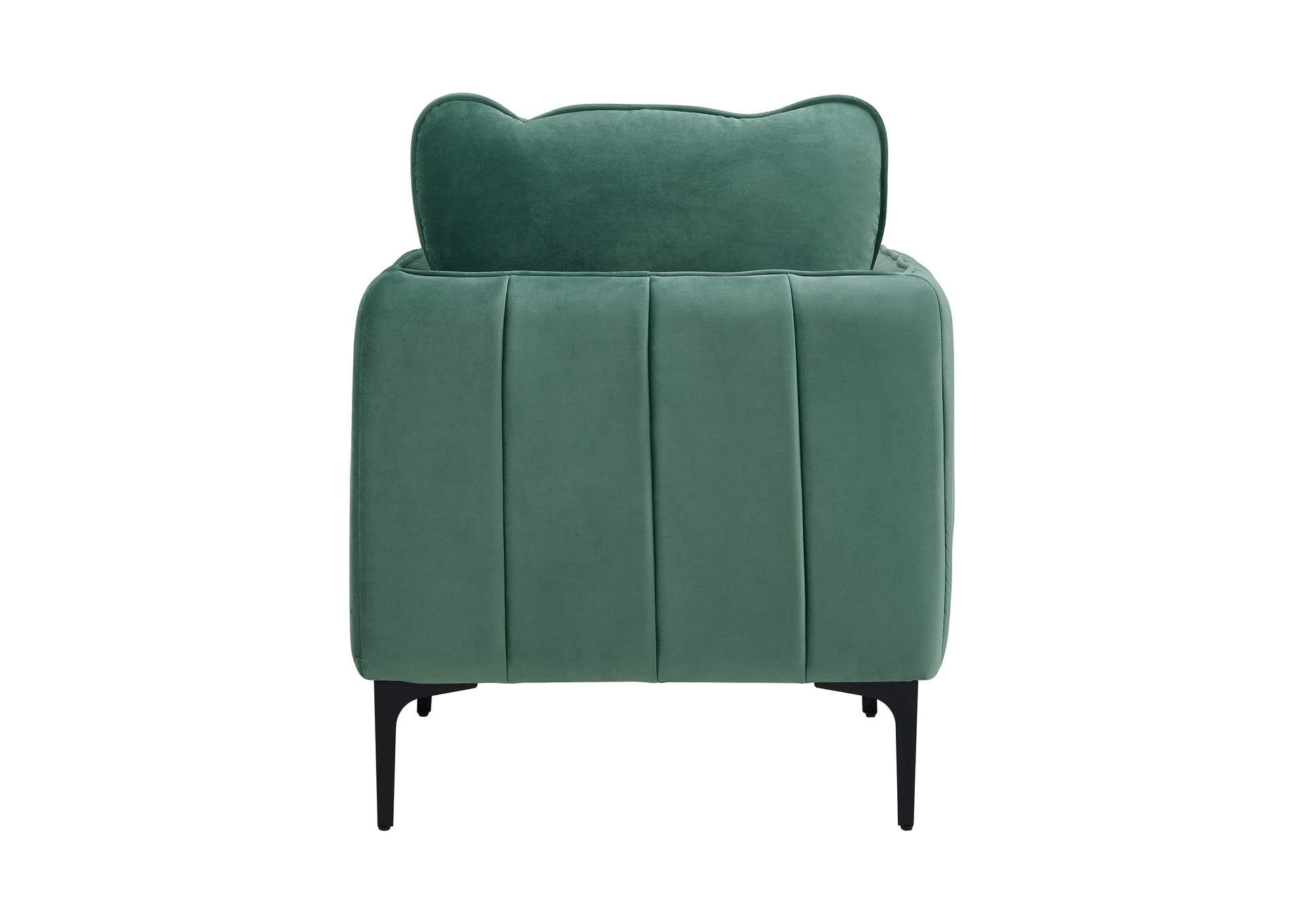 Rae Chair In Lavish 152 Green Velvet image 8