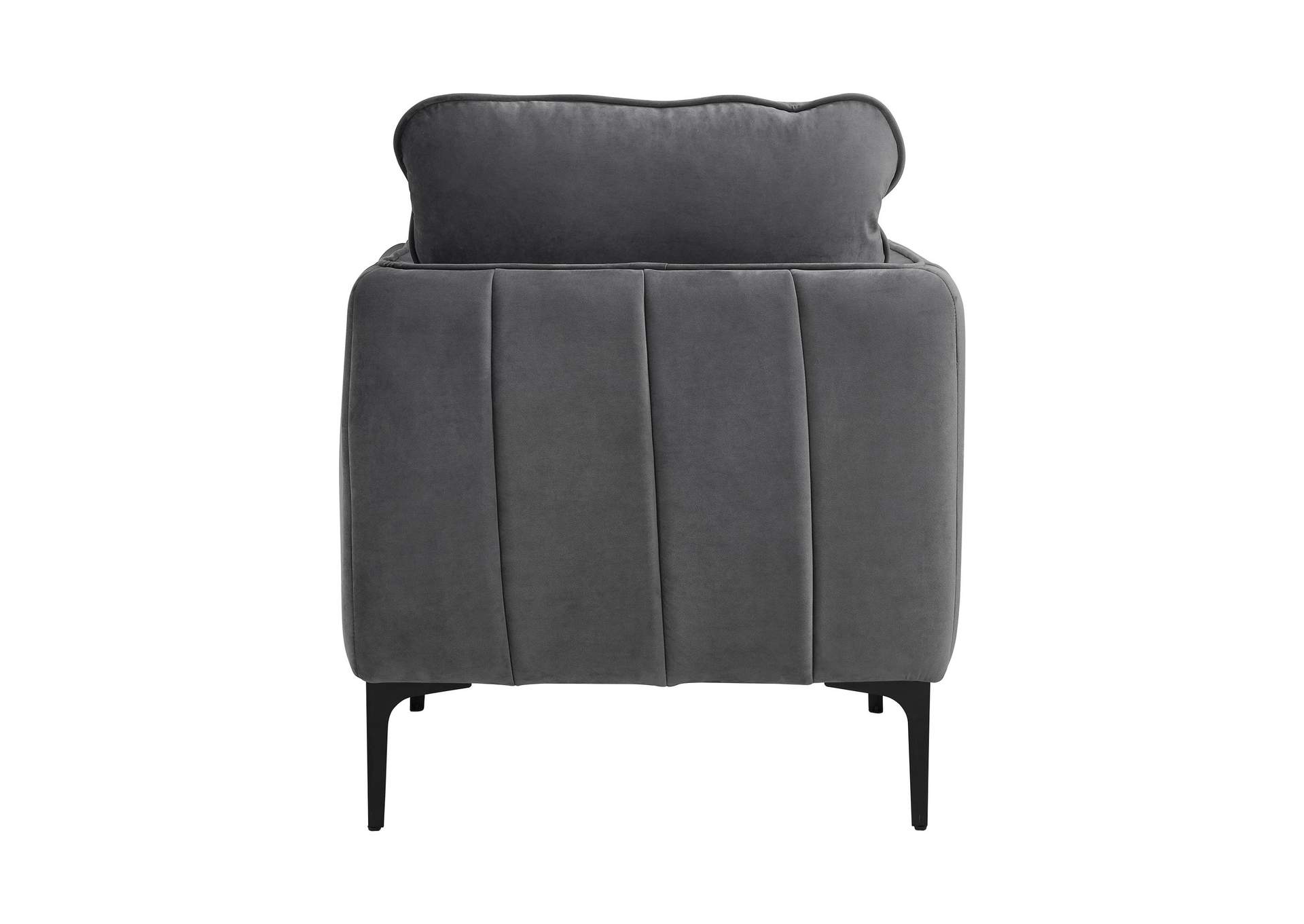 Rae Chair In Lavish 152 Grey Velvet image 8