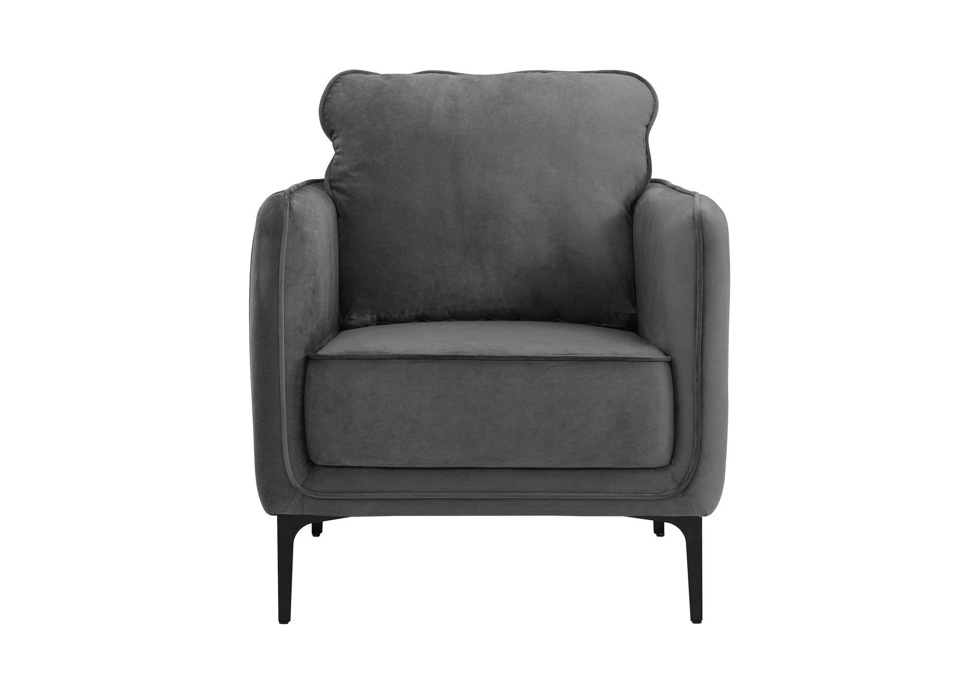 Rae Chair In Lavish 152 Grey Velvet image 7