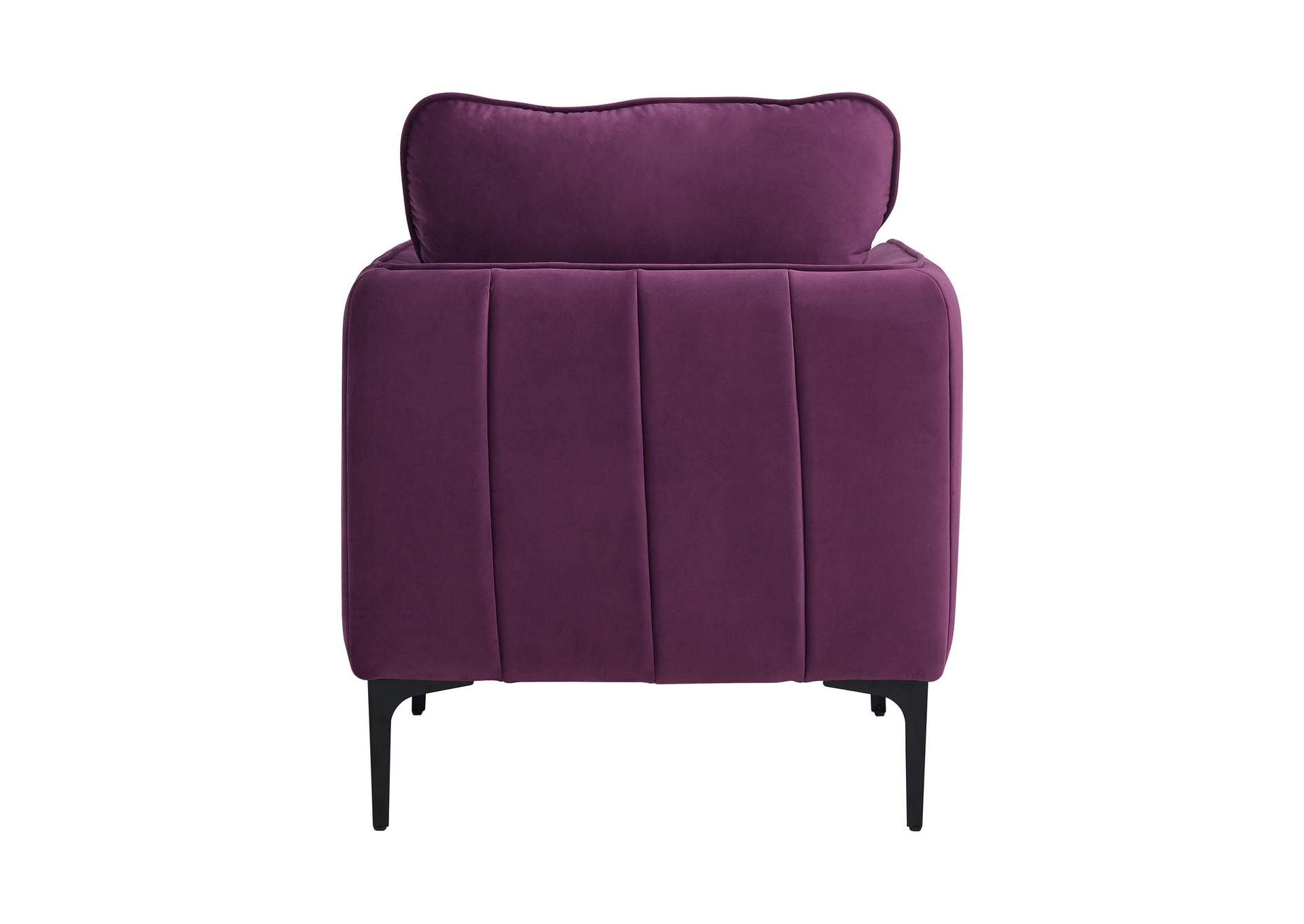 Rae Chair In Lavish 152 Purple Velvet image 8