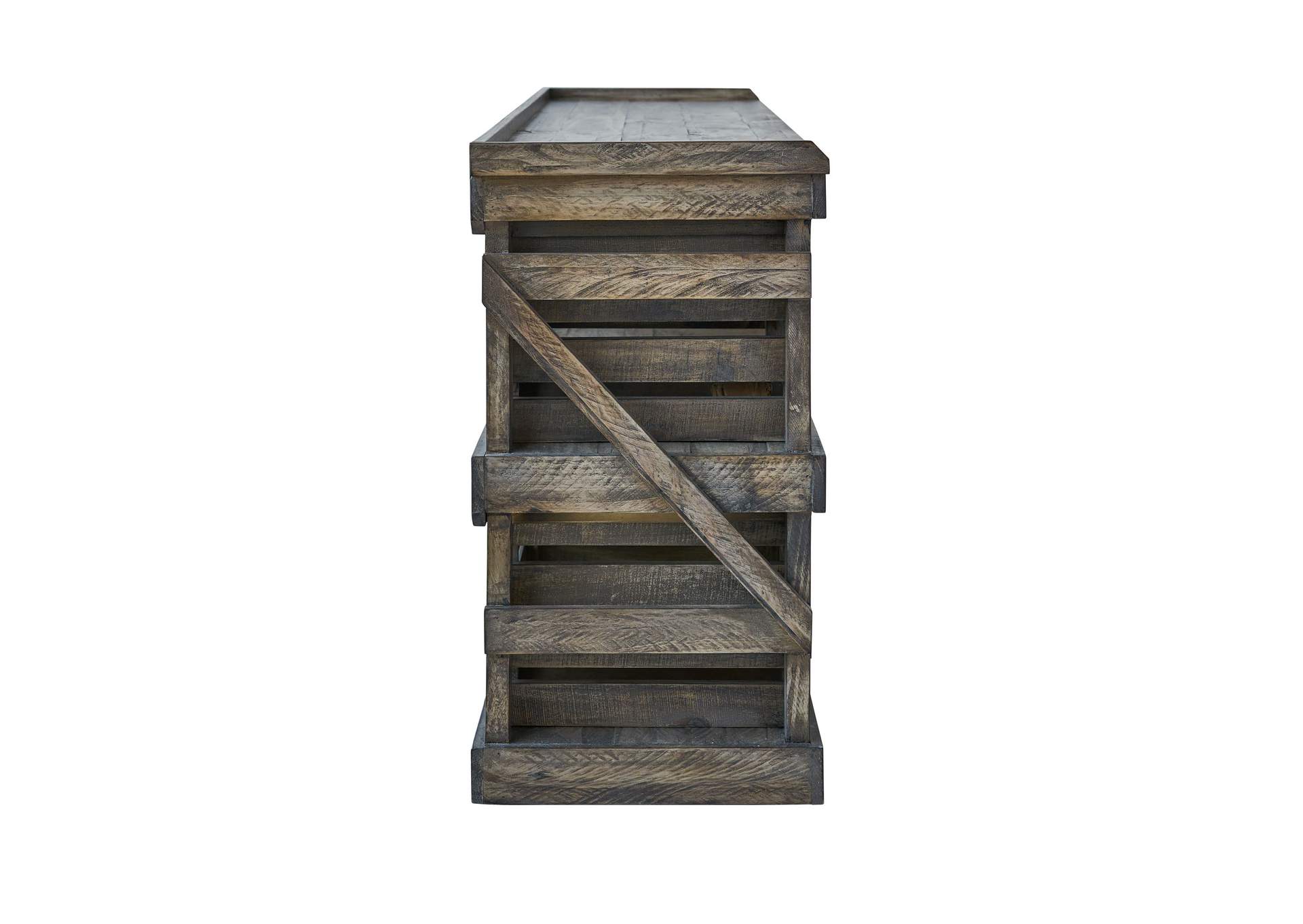 Reed - Media Chest In Barn Wood 24