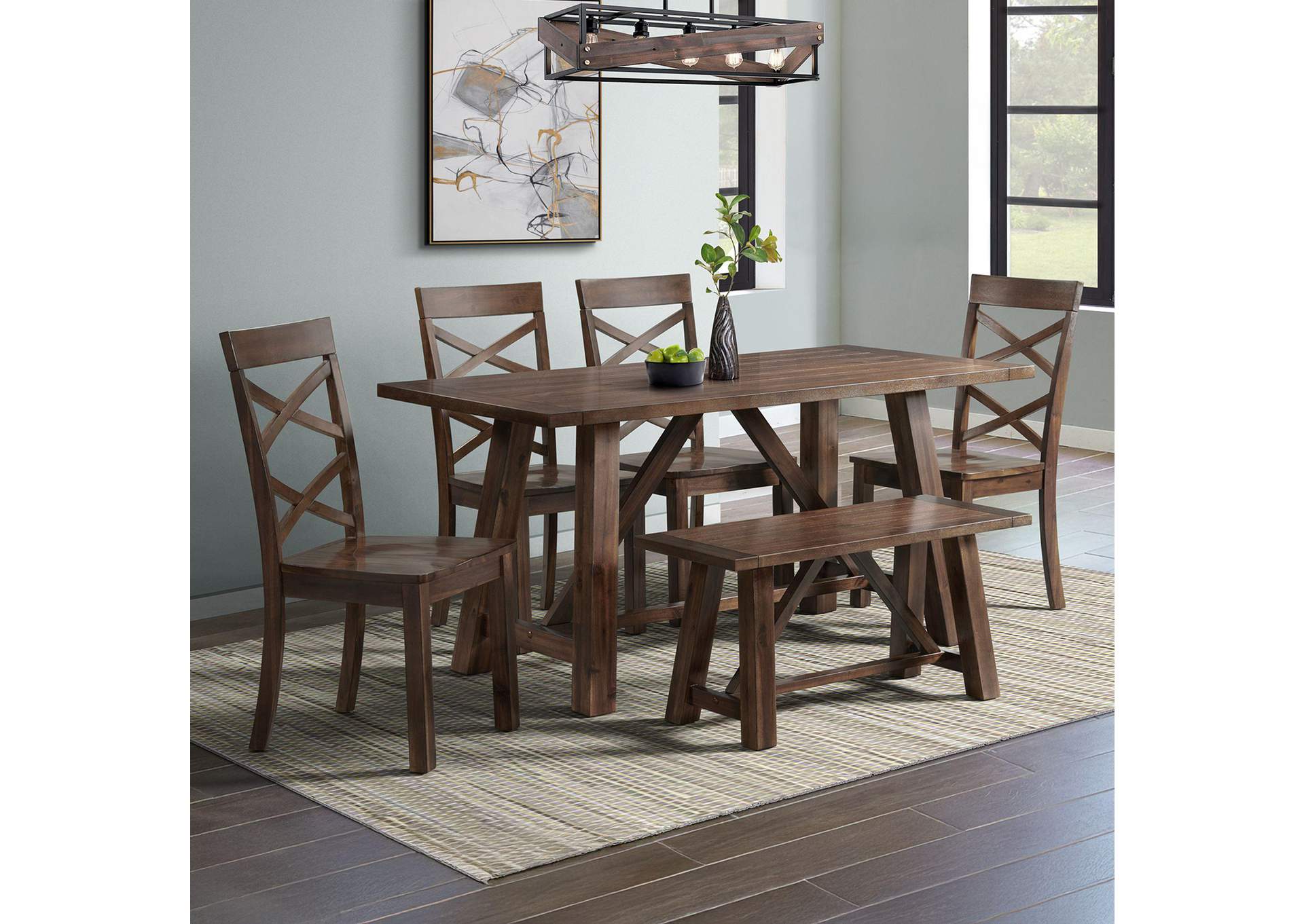 Renegade 64 6 Piece Dining Set Kd image 1