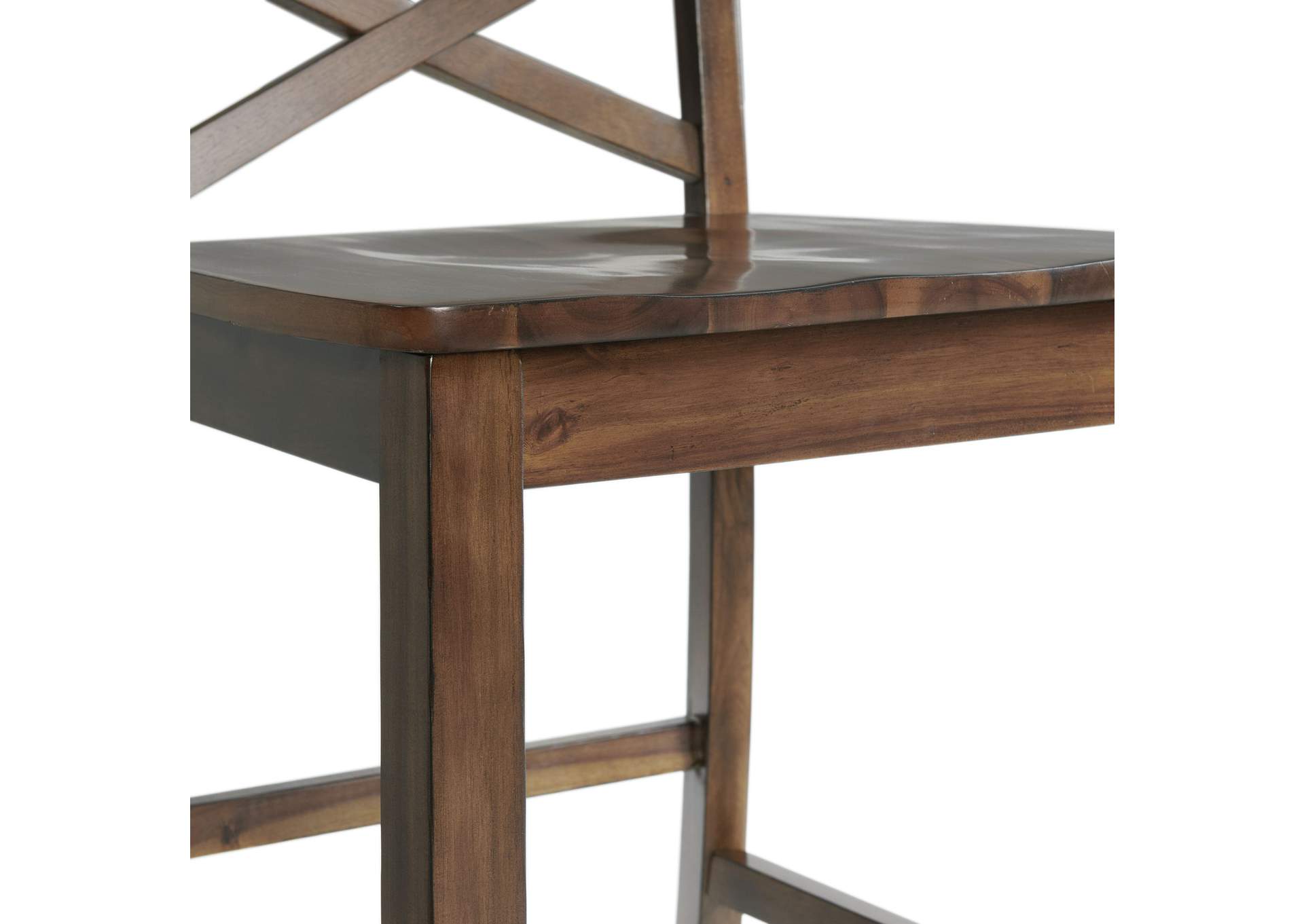 Renegade Counter Side Chair Cherry 2 Per Pack
