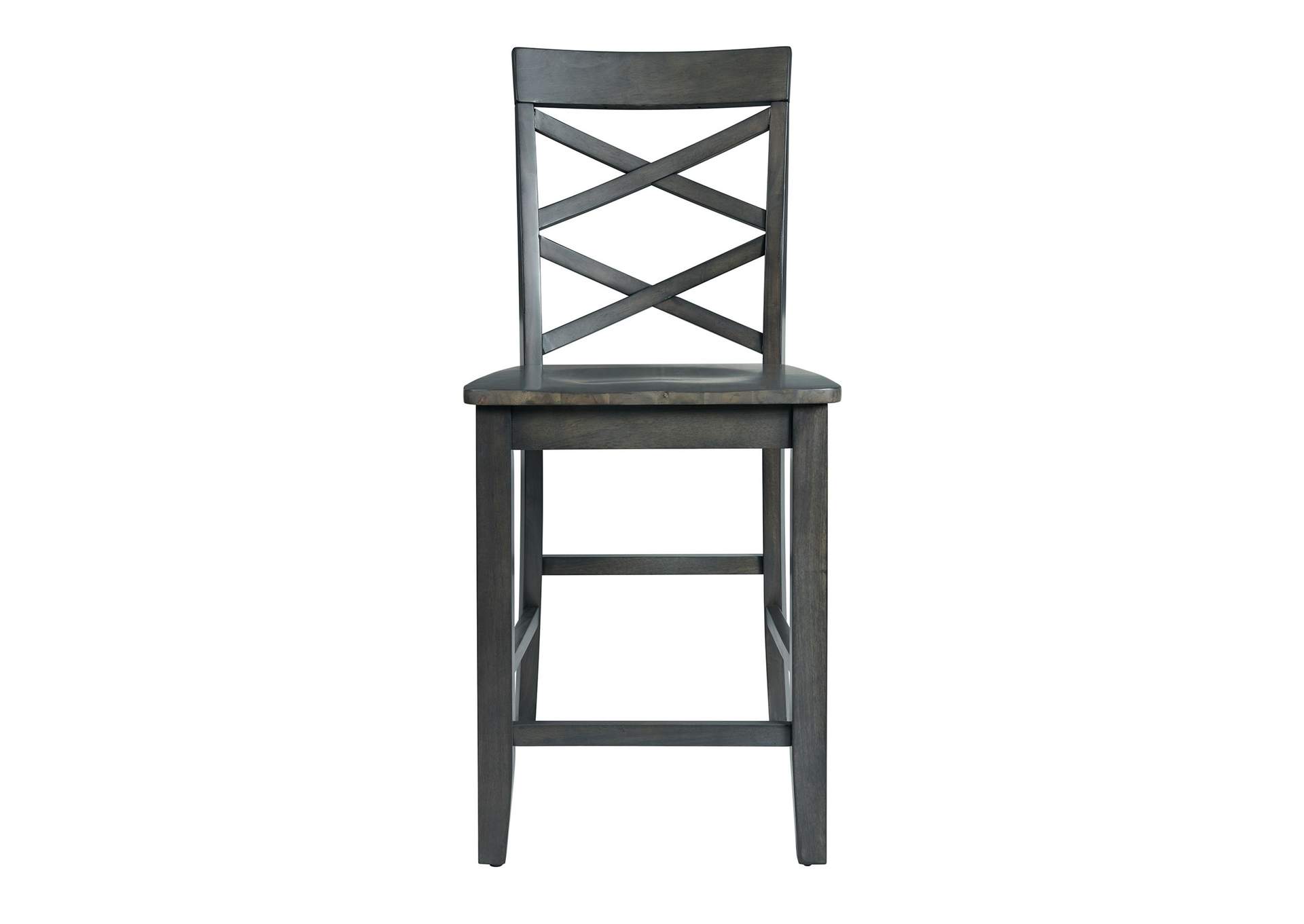 Renegade Counter Side Chair Grey 2 Per Pack