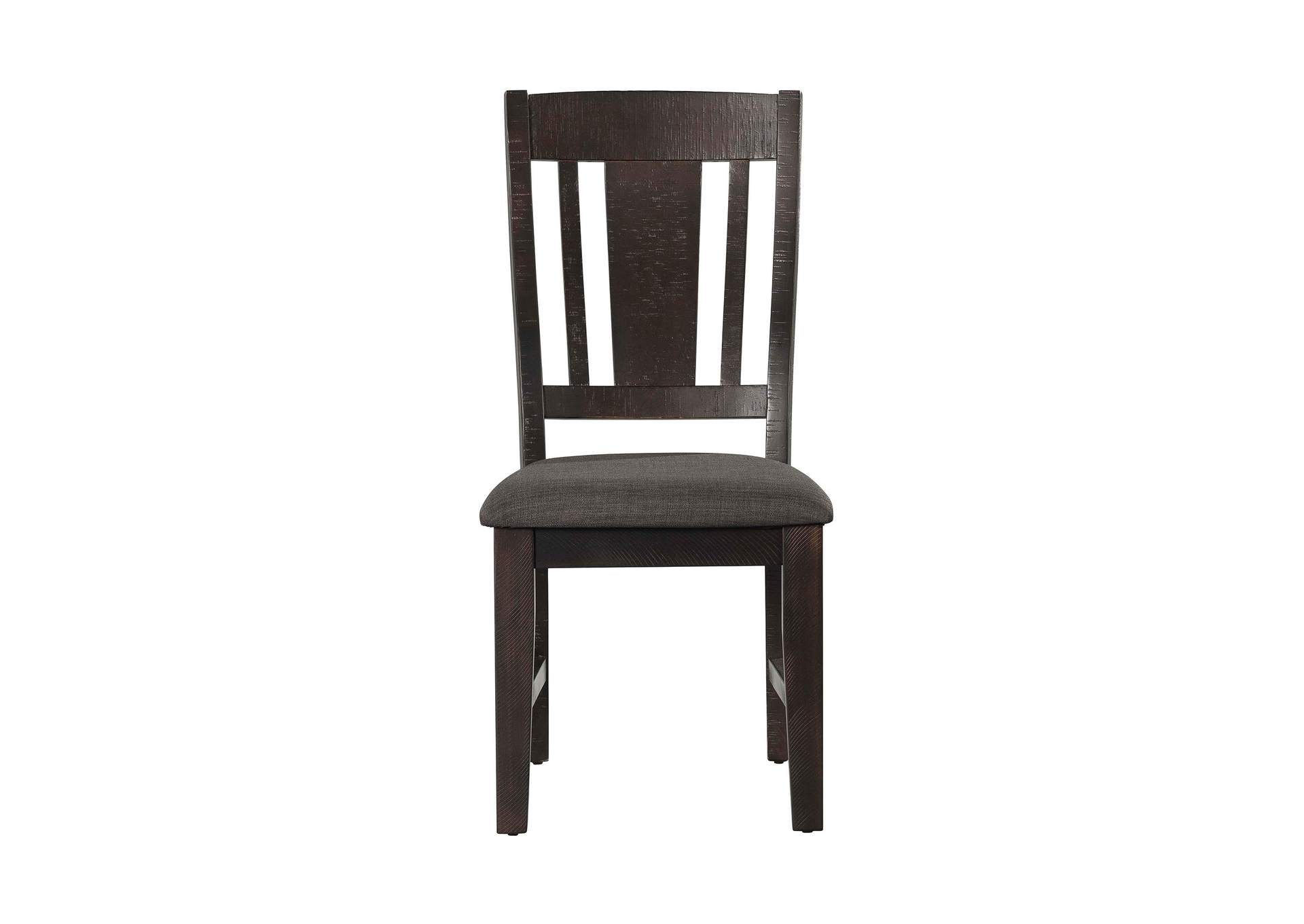 Rhodes Side Chair With Dark Grey Fabric In Charcoal 2 Per Carton image 7