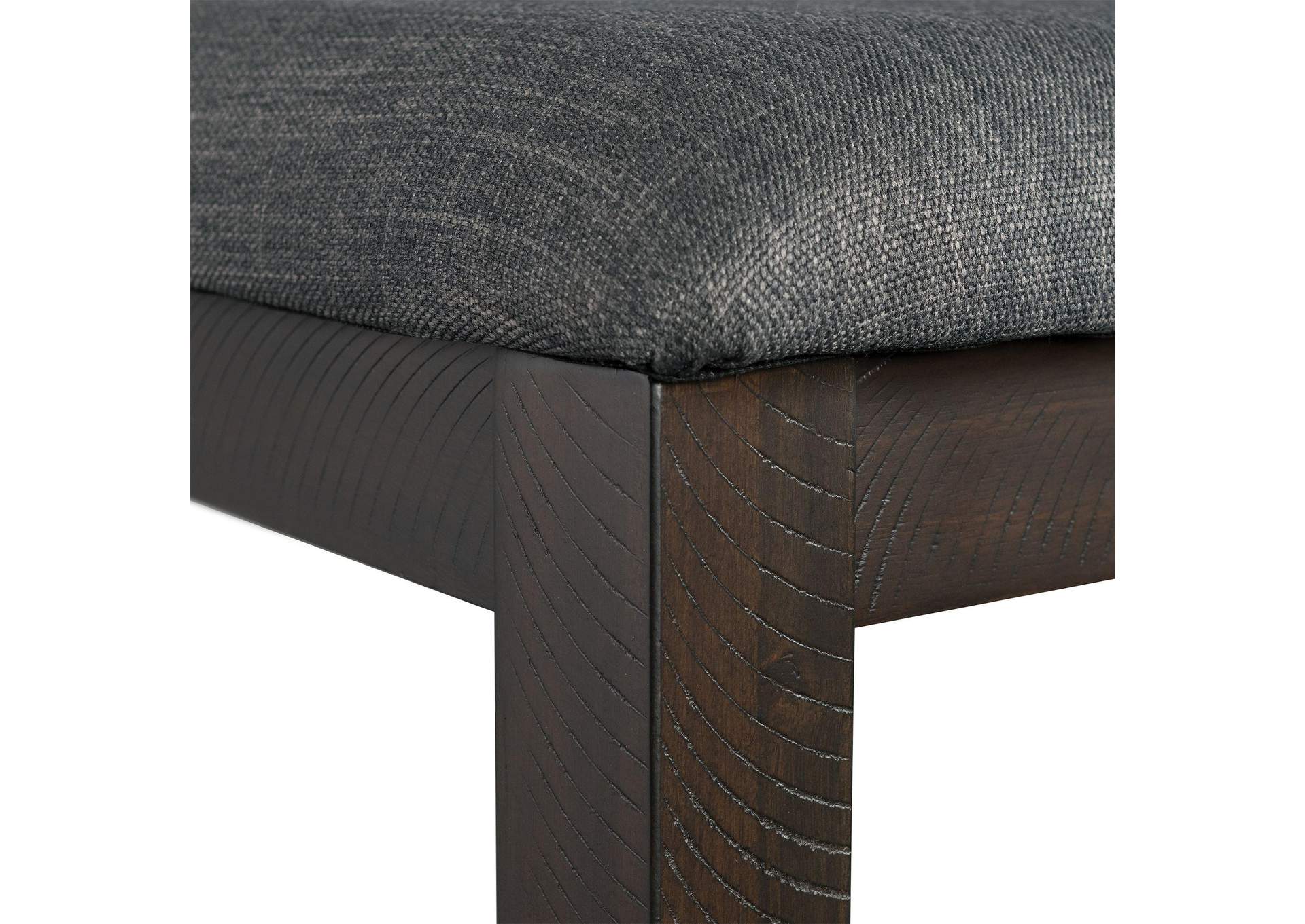 Rhodes Side Chair With Dark Grey Fabric In Charcoal 2 Per Carton image 5
