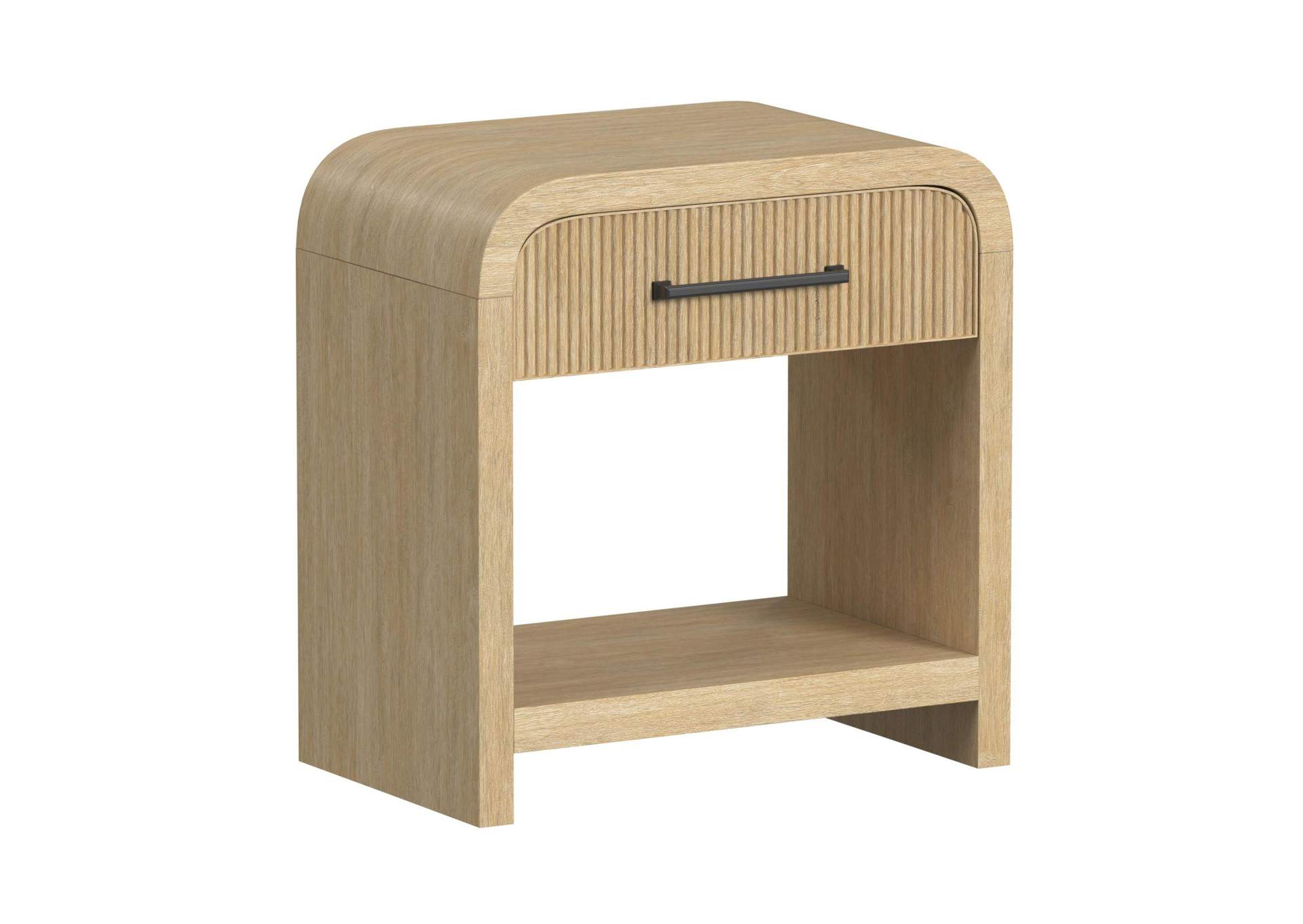 Ridgemont 1 - Drawer Nightstand With USB In Natural image 8