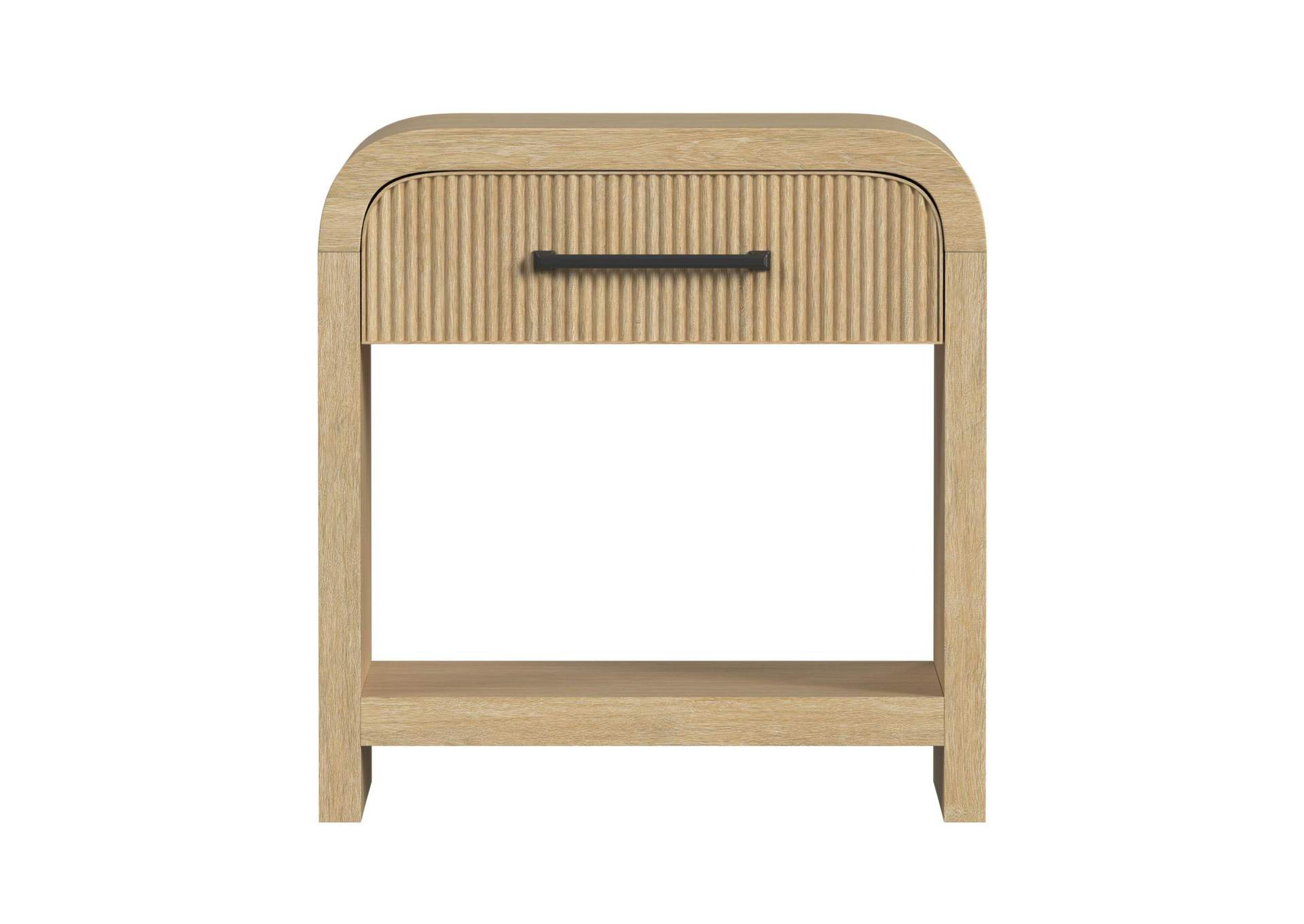 Ridgemont 1 - Drawer Nightstand With USB In Natural image 9